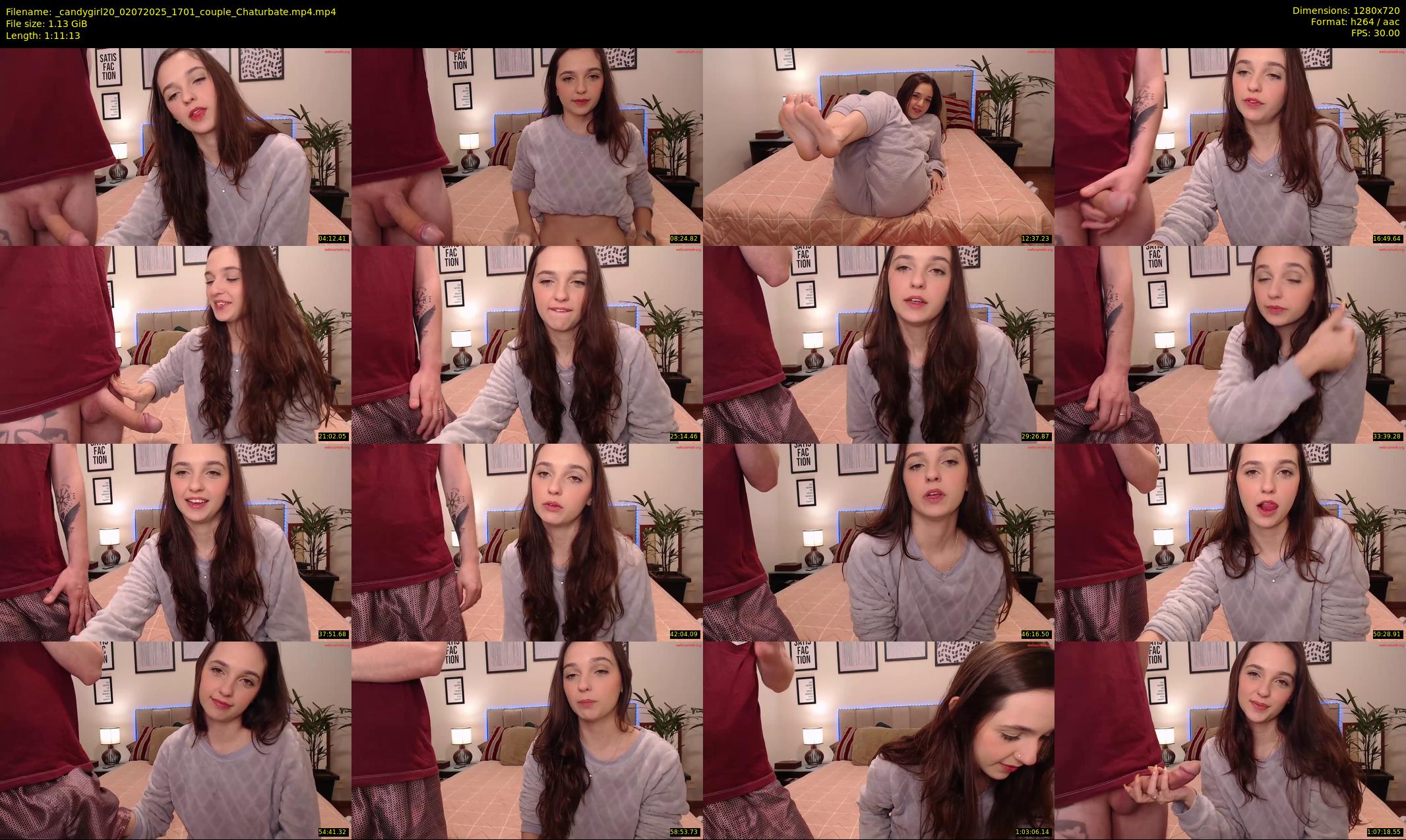 _candygirl20 — 72 minute Chaturbate female cam show recording, 720p, Jul 2, 2025