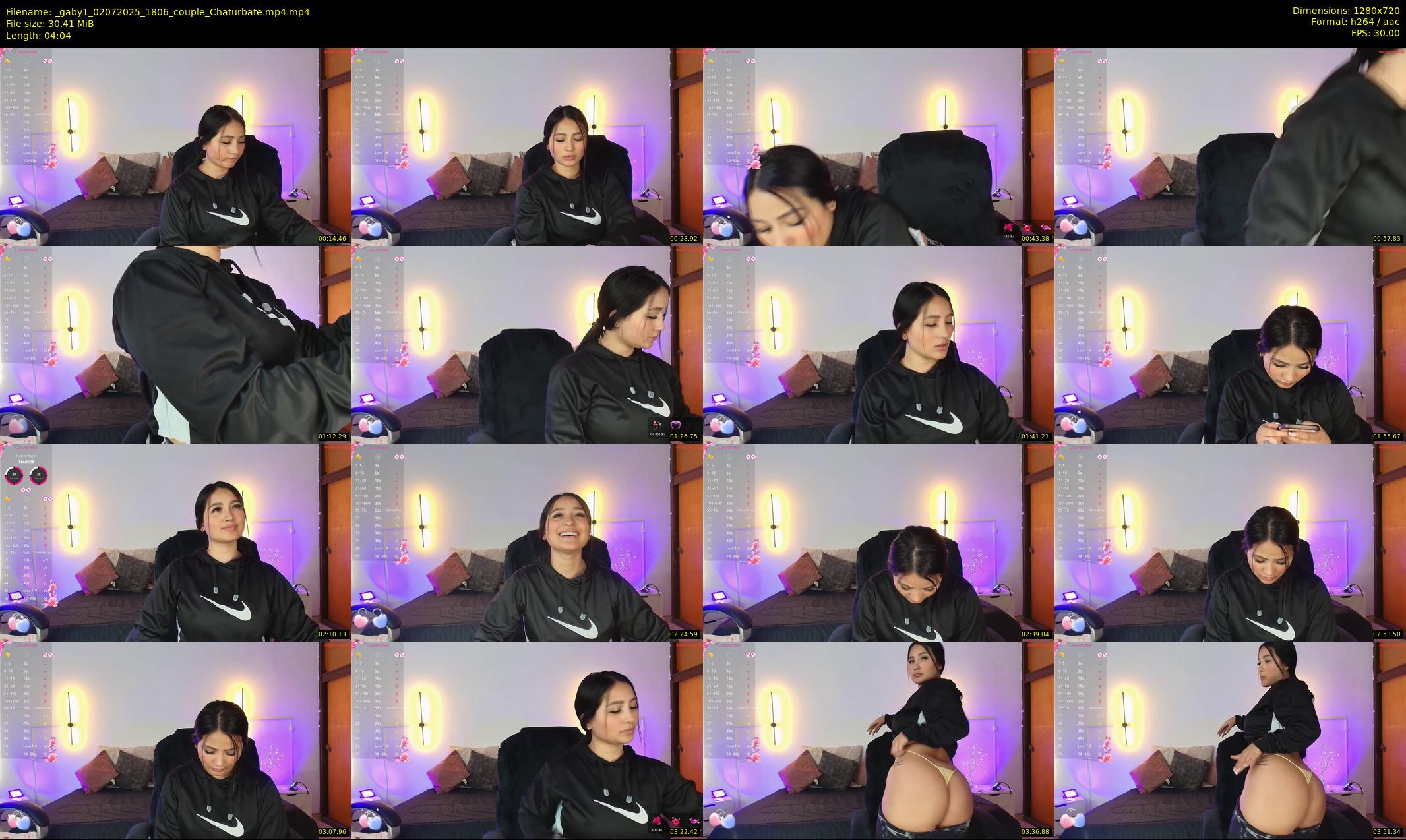 _gaby1 — 5 minute Chaturbate female cam show recording, 720p, Jul 2, 2025