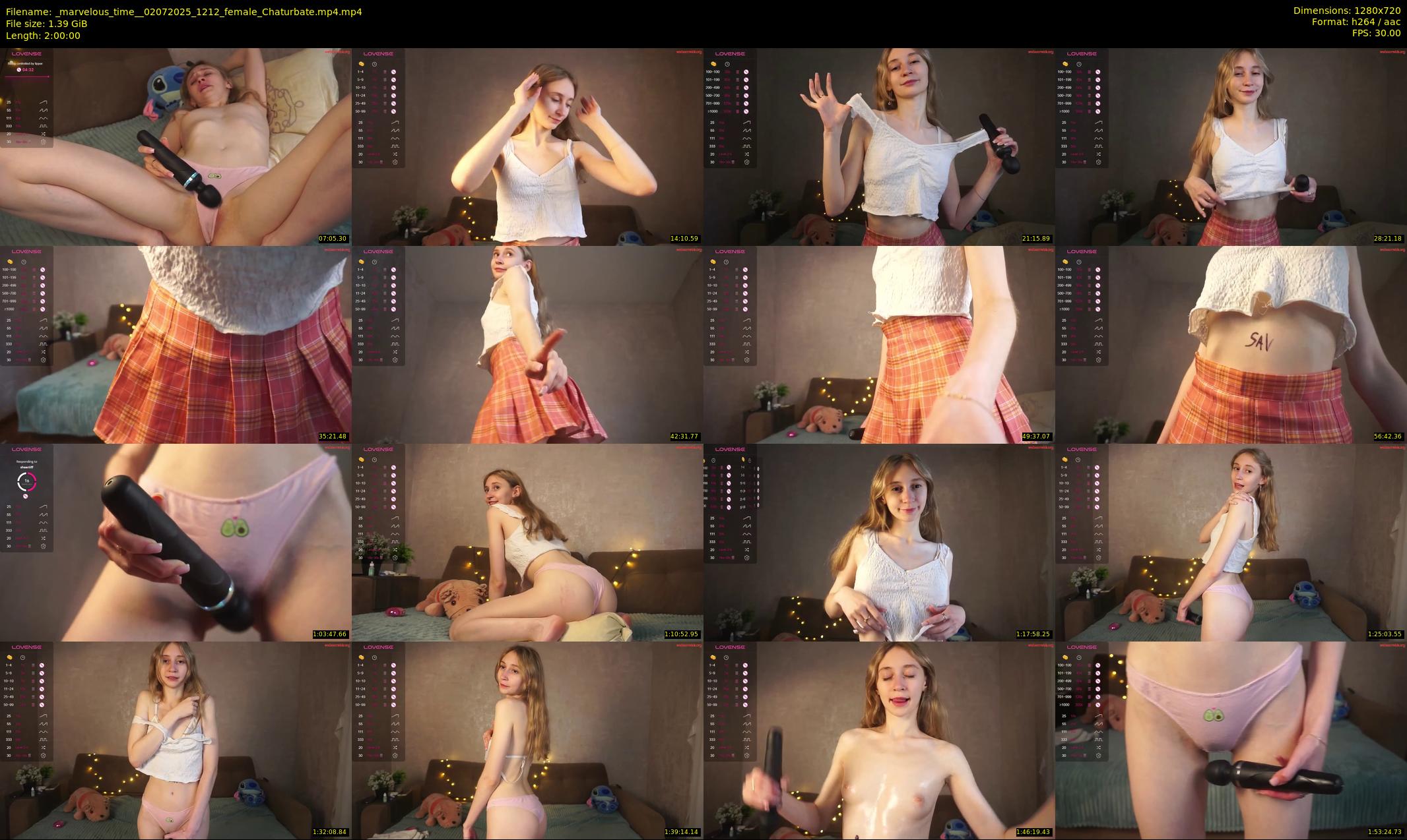 _marvelous_time_ — 120 minute Chaturbate female cam show recording, 720p, Jul 2, 2025