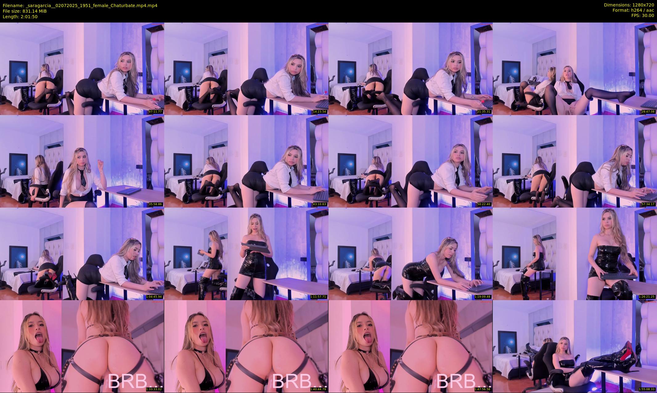 _saragarcia_ — 122 minute Chaturbate female cam show recording, 720p, Jul 2, 2025