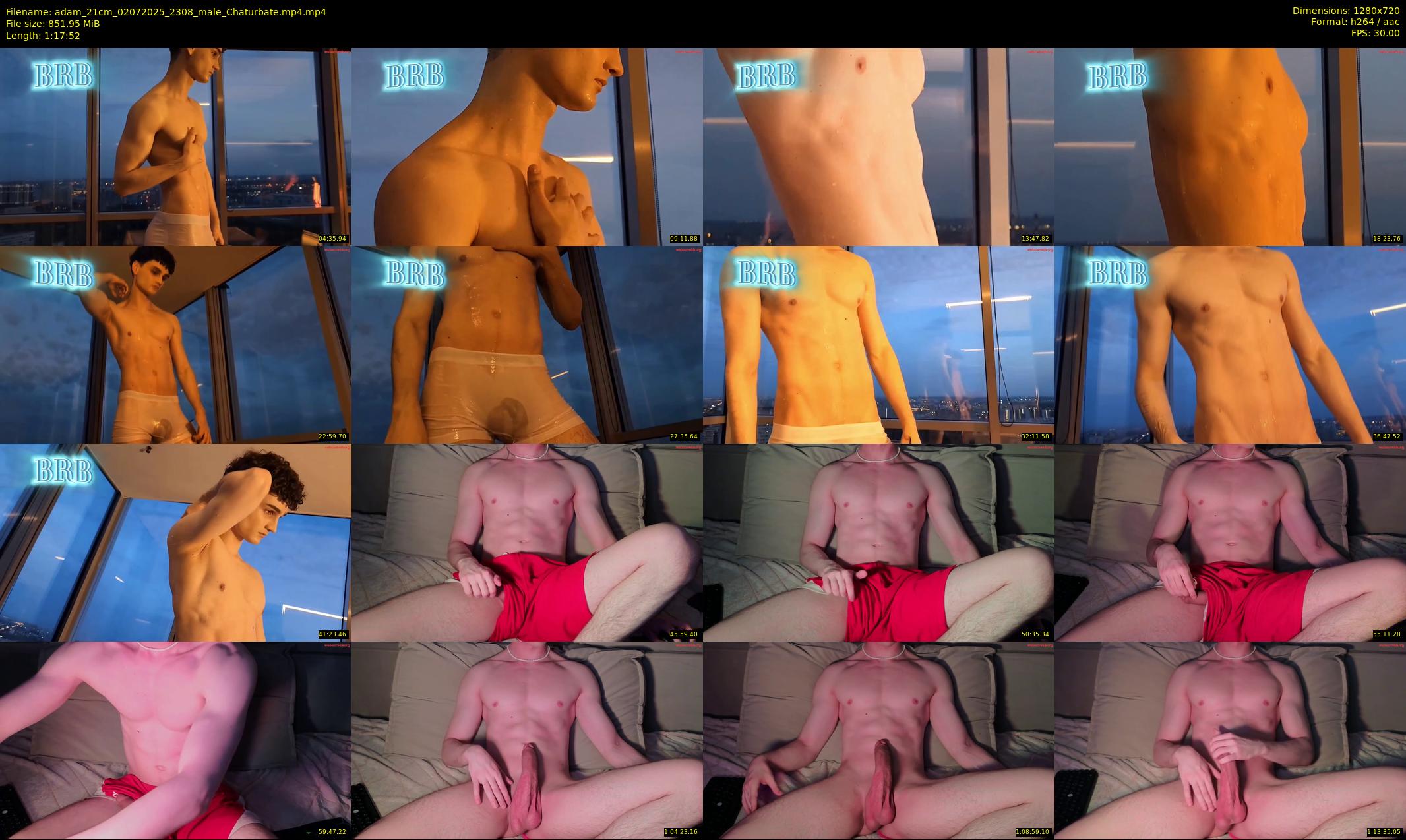 adam_21cm — 78 minute Chaturbate male cam show recording, 720p, Jul 2, 2025