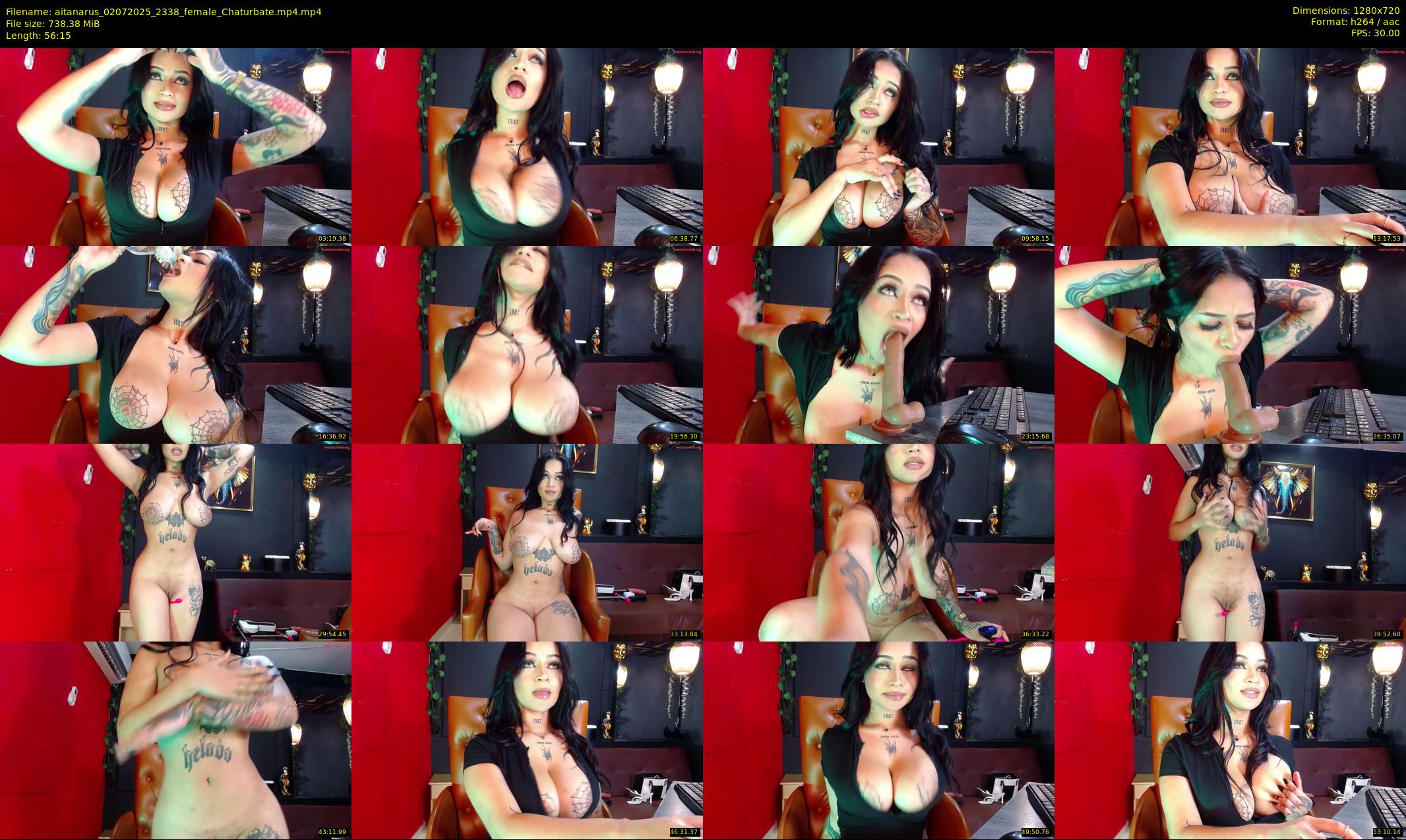 aitanarus — 57 minute Chaturbate female cam show recording, 720p, Jul 2, 2025