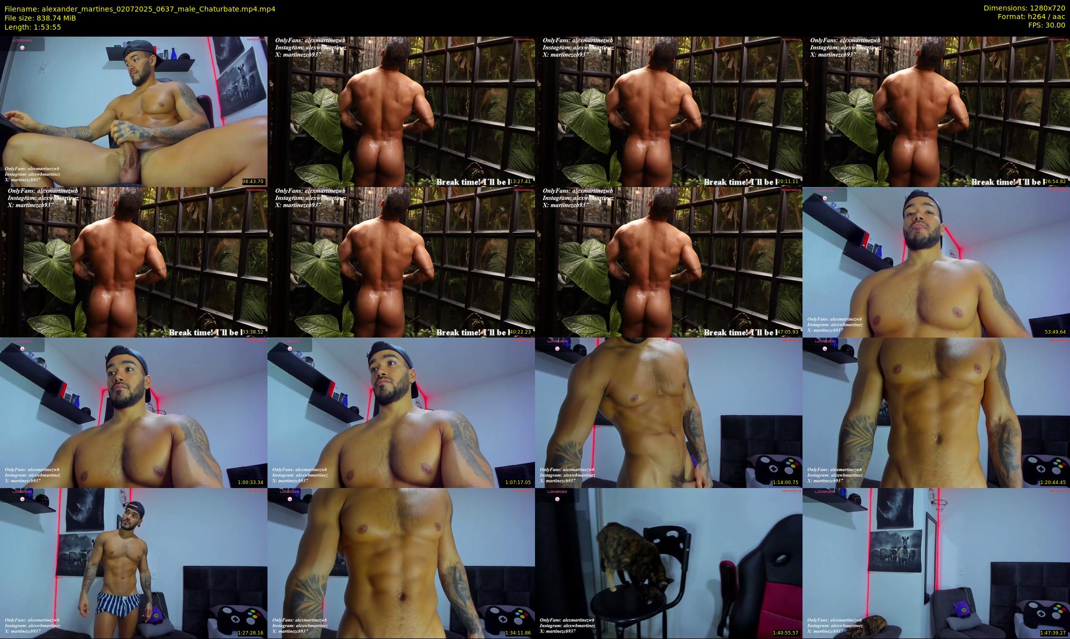 alexander_martines — 114 minute Chaturbate male cam show recording, 720p, Jul 2, 2025