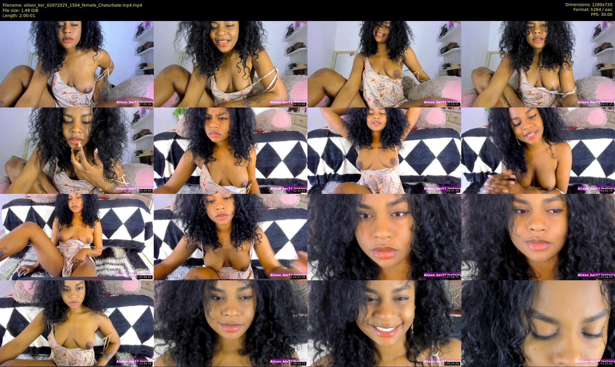 alison_ker — 121 minute Chaturbate female cam show recording, 720p, Jul 2, 2025