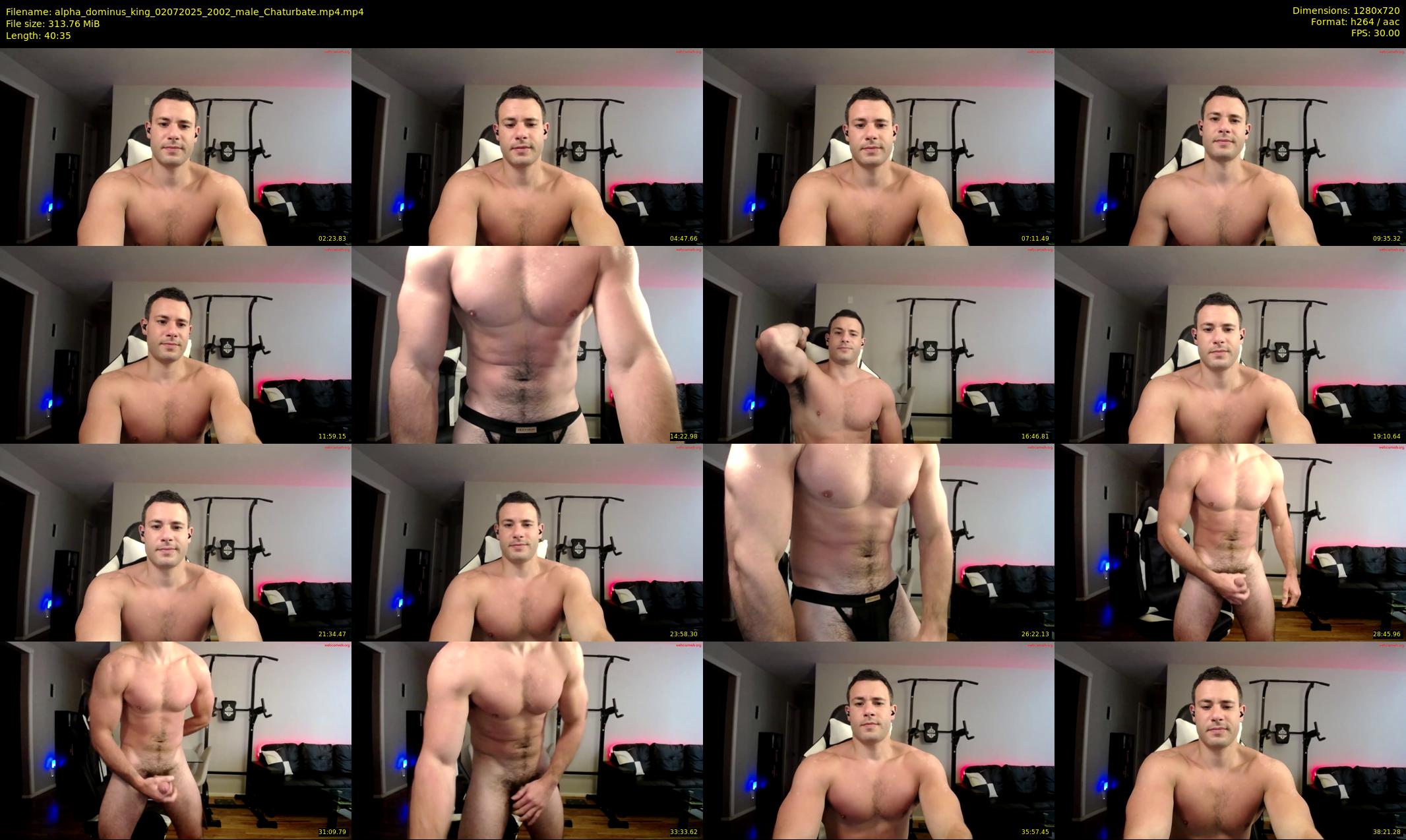 alpha_dominus_king — 41 minute Chaturbate male cam show recording, 720p, Jul 2, 2025