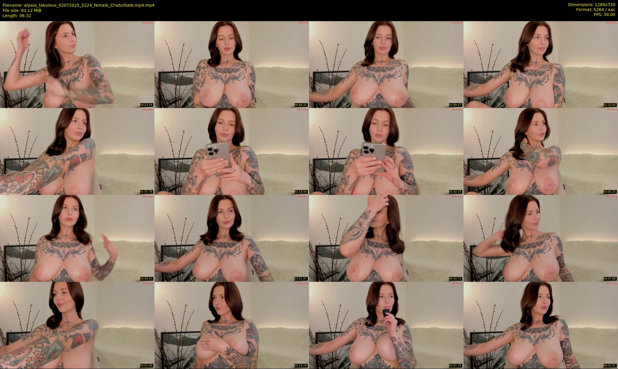 alyssa_fabulous — 7 minute Chaturbate female cam show recording, 720p, Jul 2, 2025