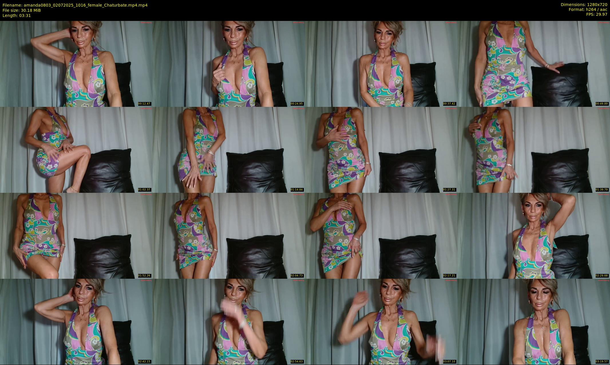 amanda0803 — 4 minute Chaturbate female cam show recording, 720p, Jul 2, 2025