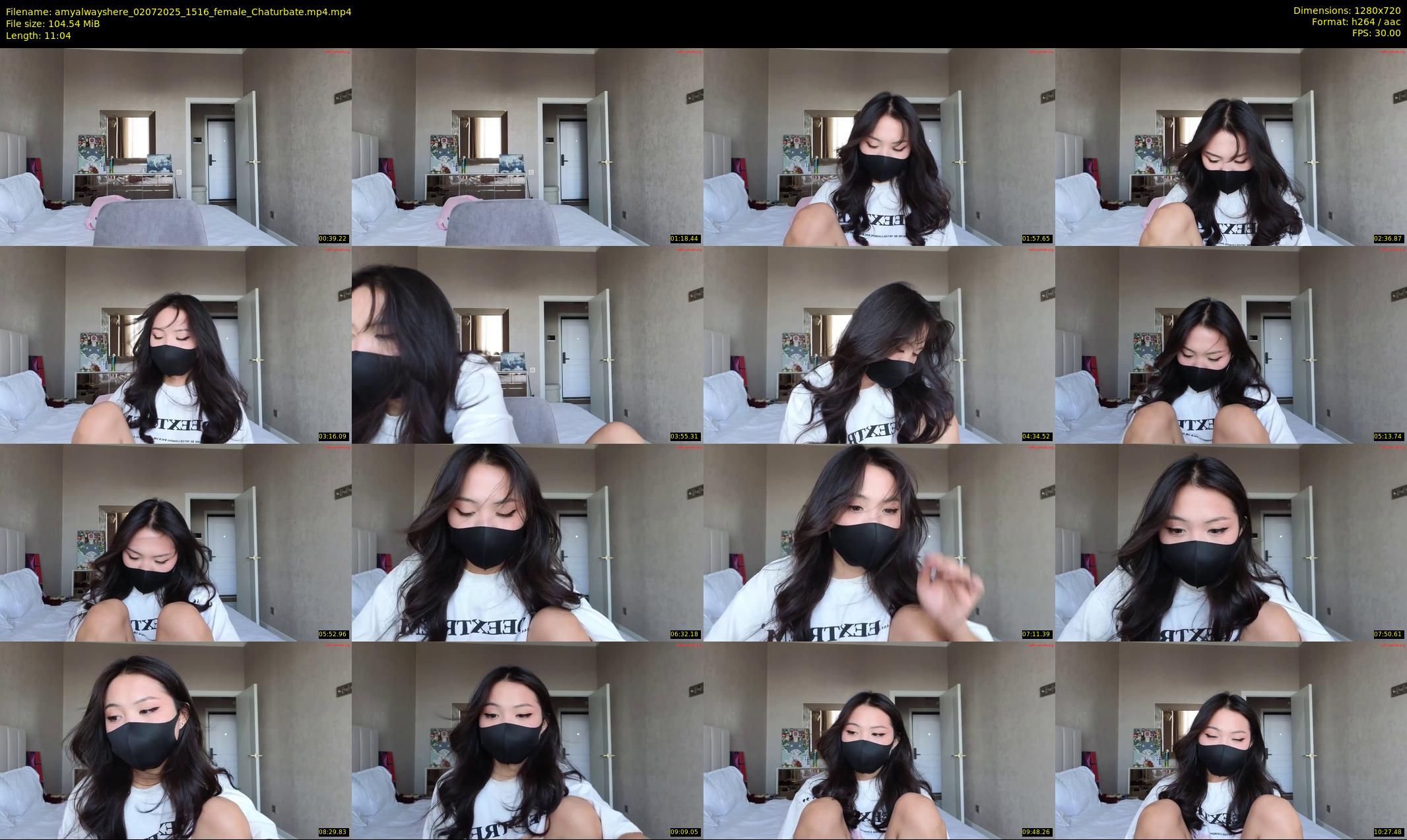 amyalwayshere — 12 minute Chaturbate female cam show recording, 720p, Jul 2, 2025