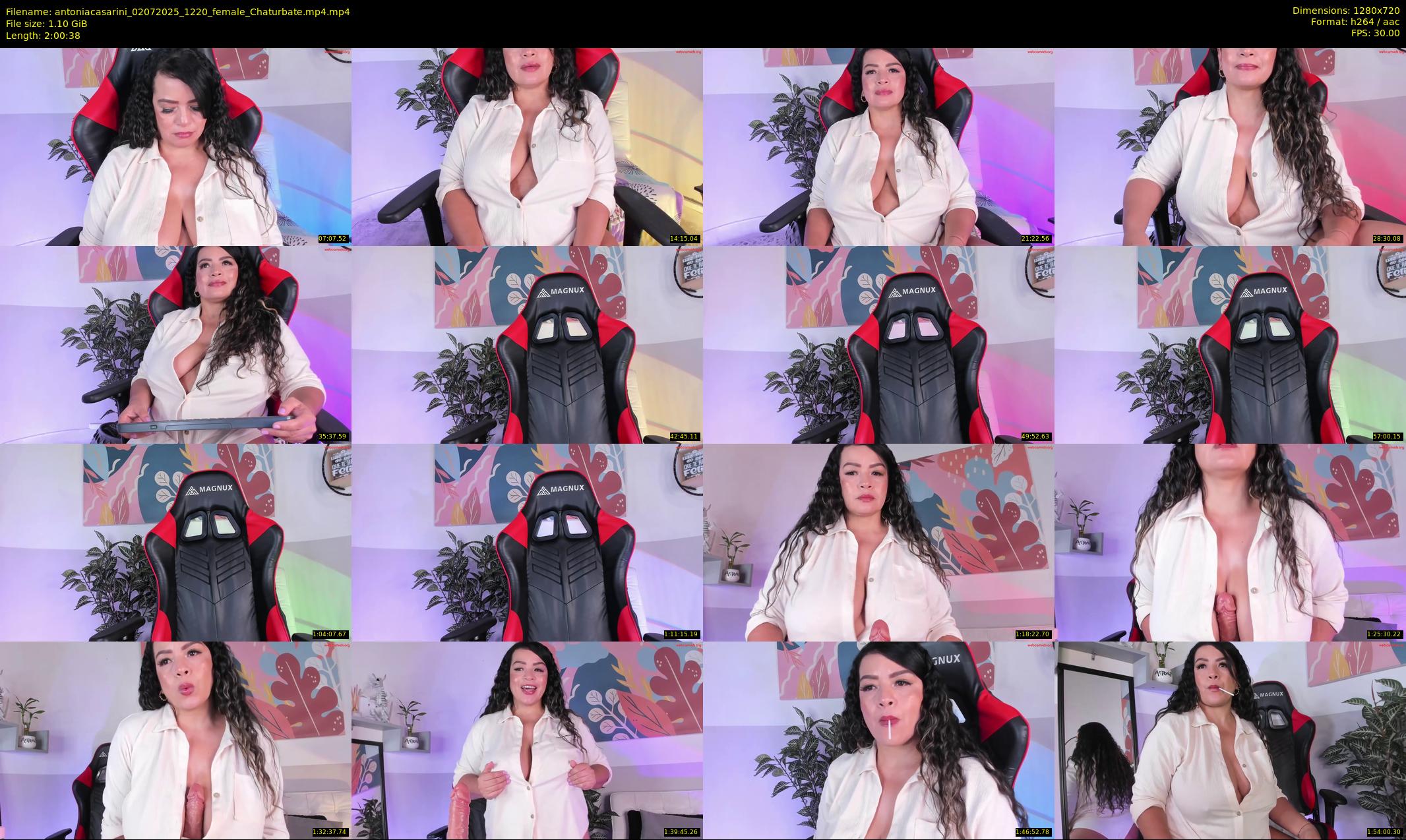 antoniacasarini — 121 minute Chaturbate female cam show recording, 720p, Jul 2, 2025