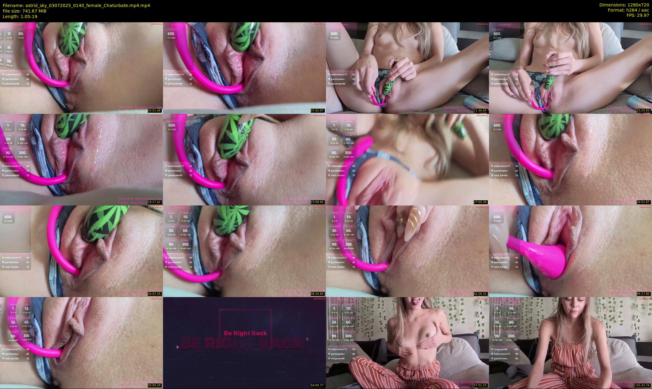 astrid_sky — 66 minute Chaturbate couple cam show recording, 720p, Jul 3, 2025
