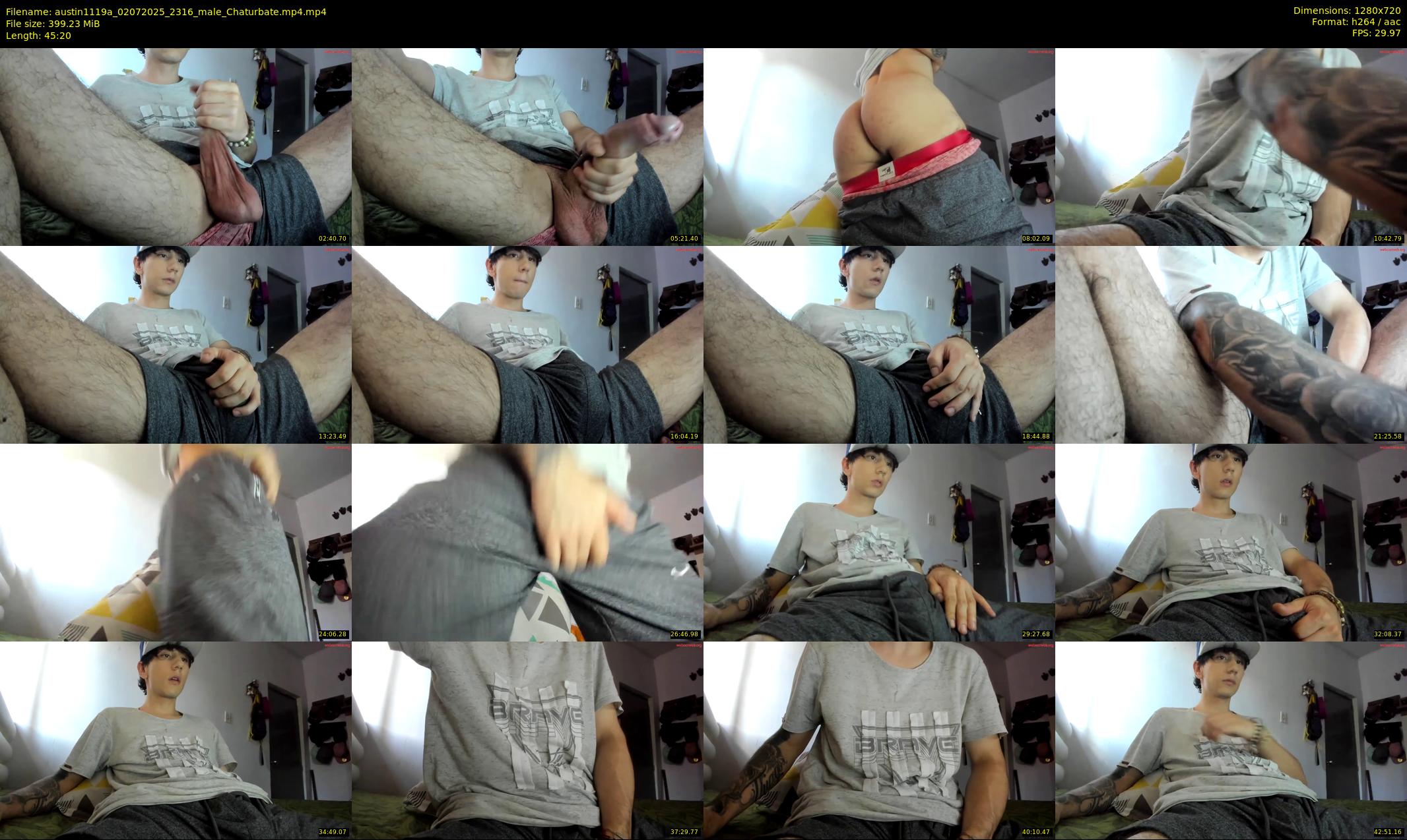austin1119a — 46 minute Chaturbate male cam show recording, 720p, Jul 2, 2025