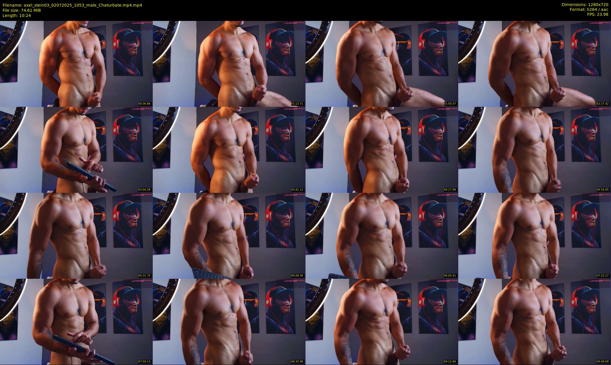axel_stein03 — 11 minute Chaturbate male cam show recording, 720p, Jul 2, 2025