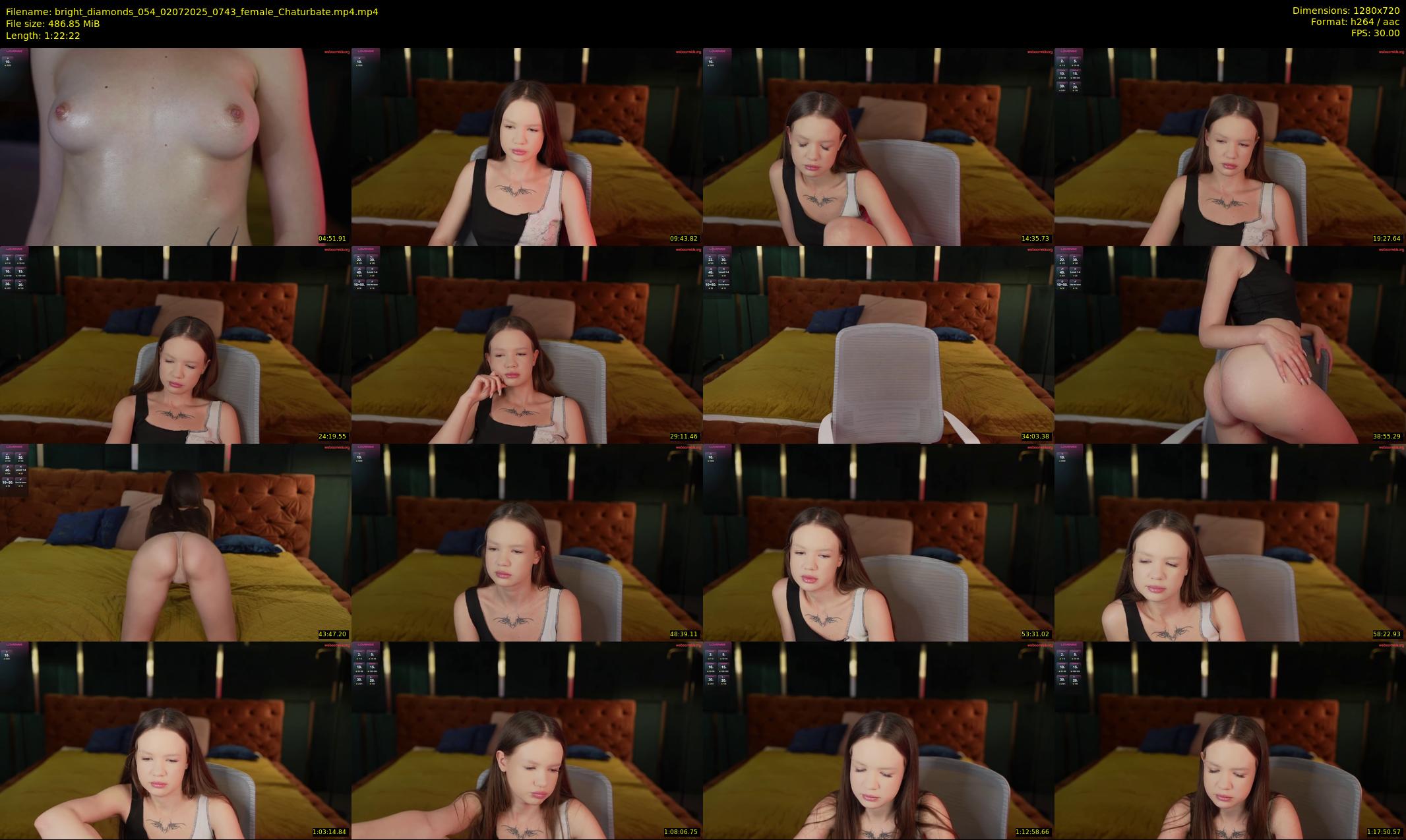 bright_diamonds_054 — 83 minute Chaturbate couple cam show recording, 720p, Jul 2, 2025