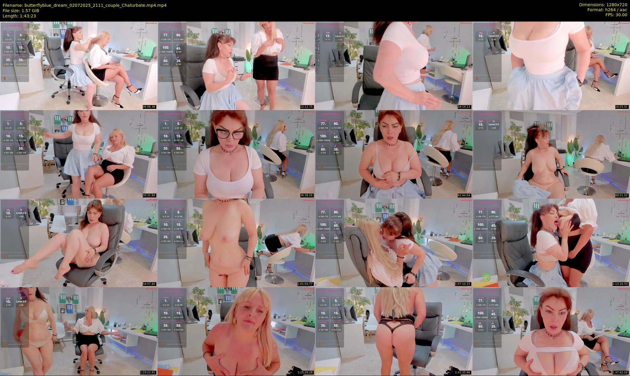 butterflyblue_dream — 104 minute Chaturbate couple cam show recording, 720p, Jul 2, 2025