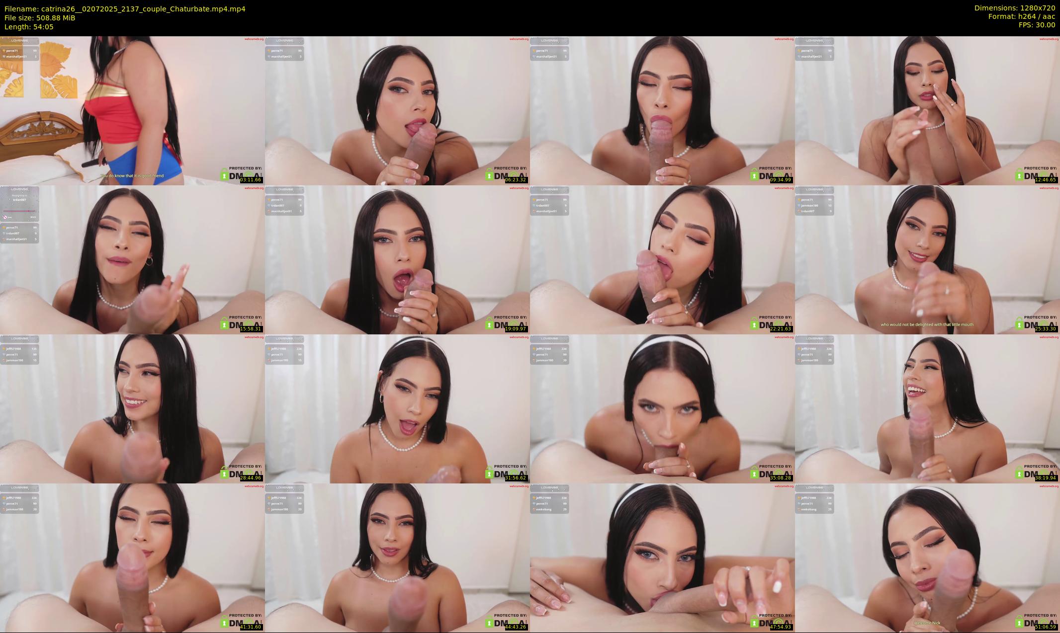 catrina26_ — 55 minute Chaturbate couple cam show recording, 720p, Jul 2, 2025