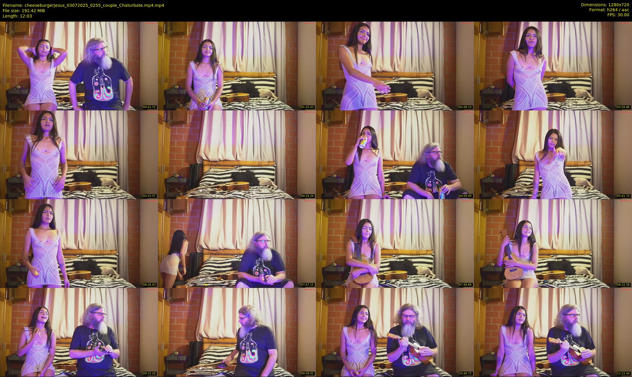 cheeseburgerjesus — 13 minute Chaturbate couple cam show recording, 720p, Jul 3, 2025