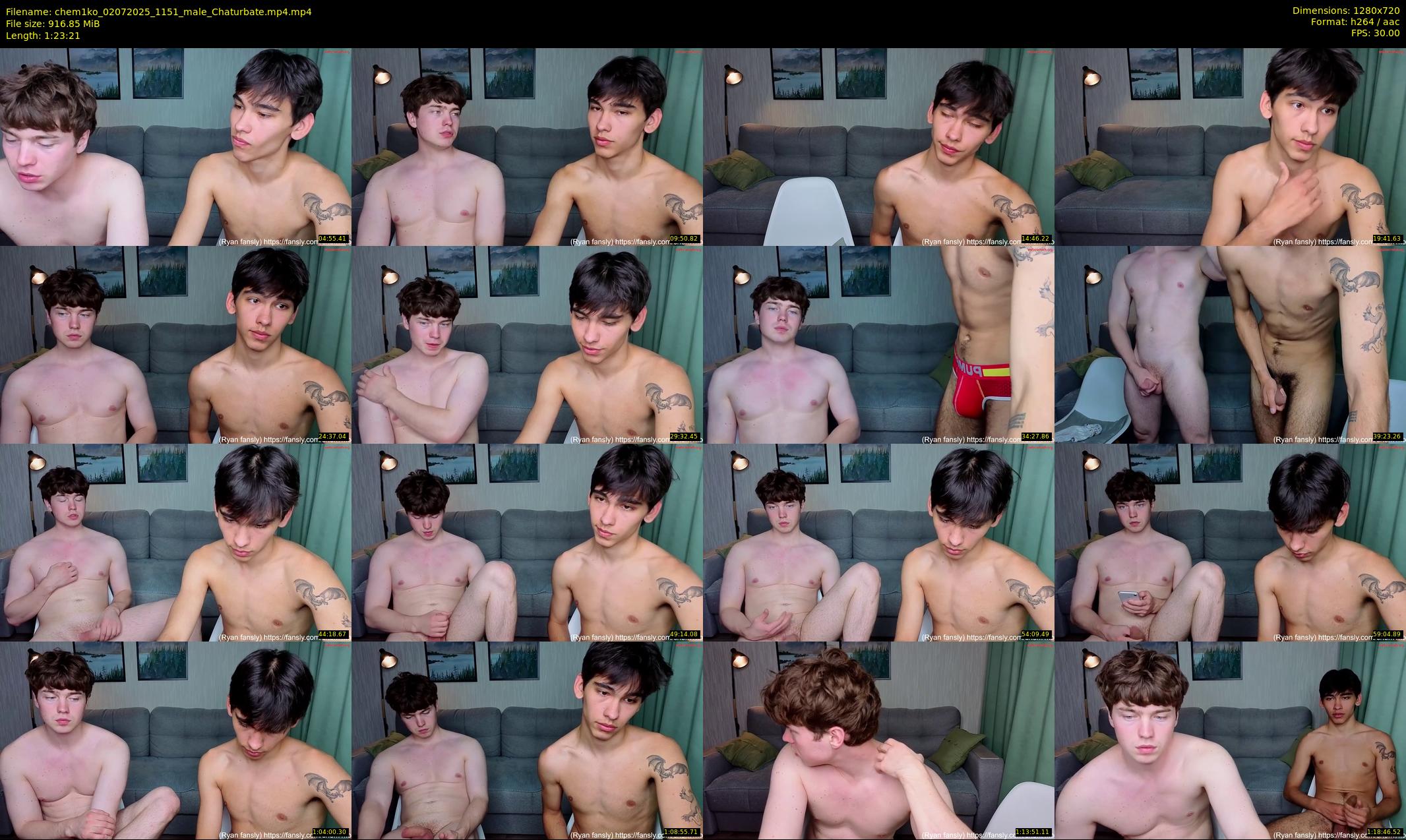 chem1ko — 84 minute Chaturbate male cam show recording, 720p, Jul 2, 2025
