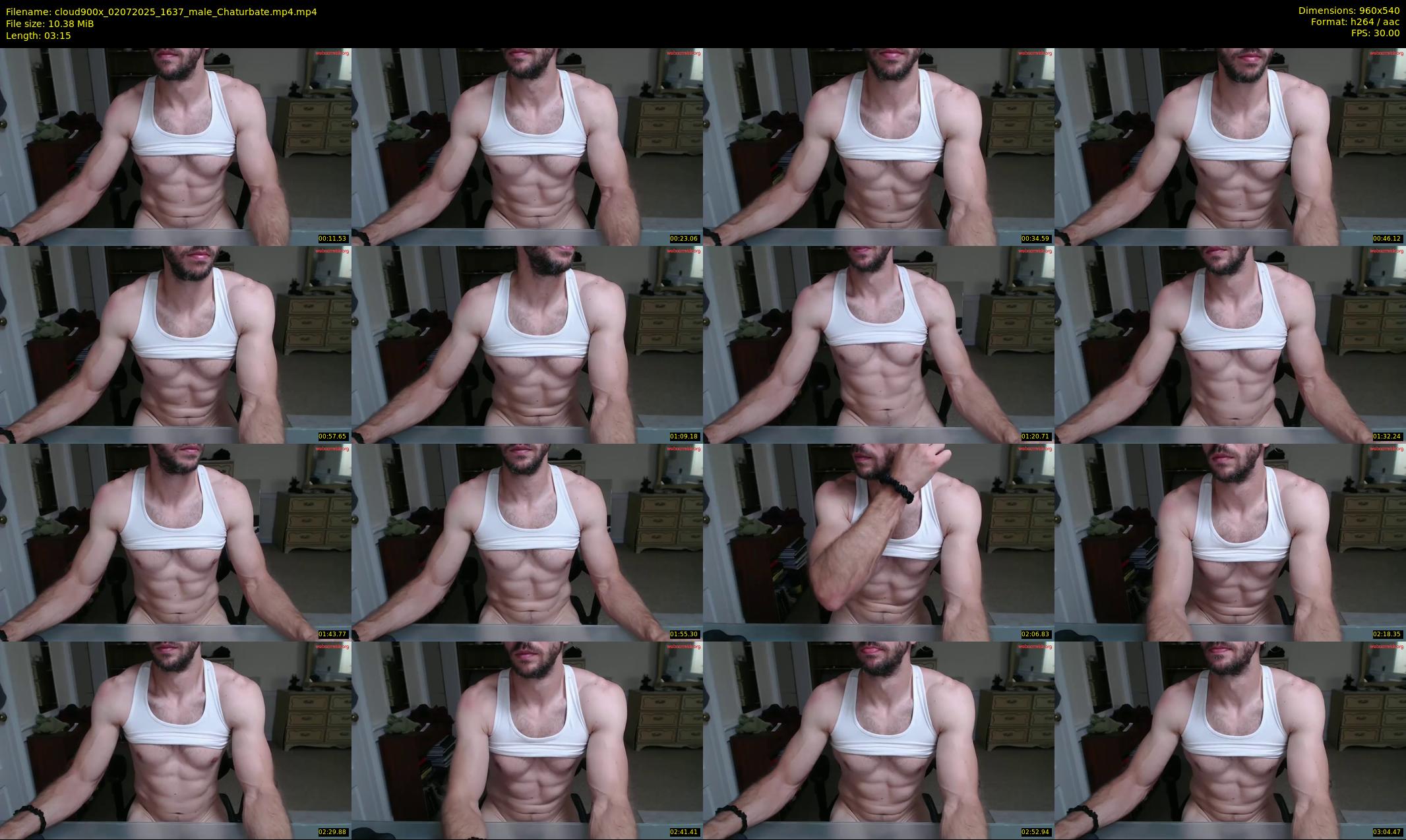 cloud900x — 4 minute Chaturbate male cam show recording, 480p, Jul 2, 2025