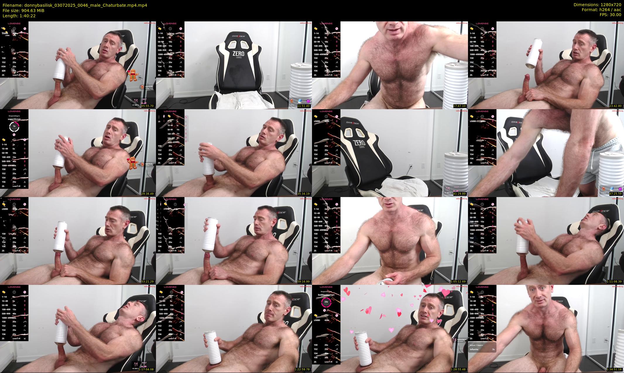 donnybasilisk — 101 minute Chaturbate male cam show recording, 720p, Jul 3, 2025