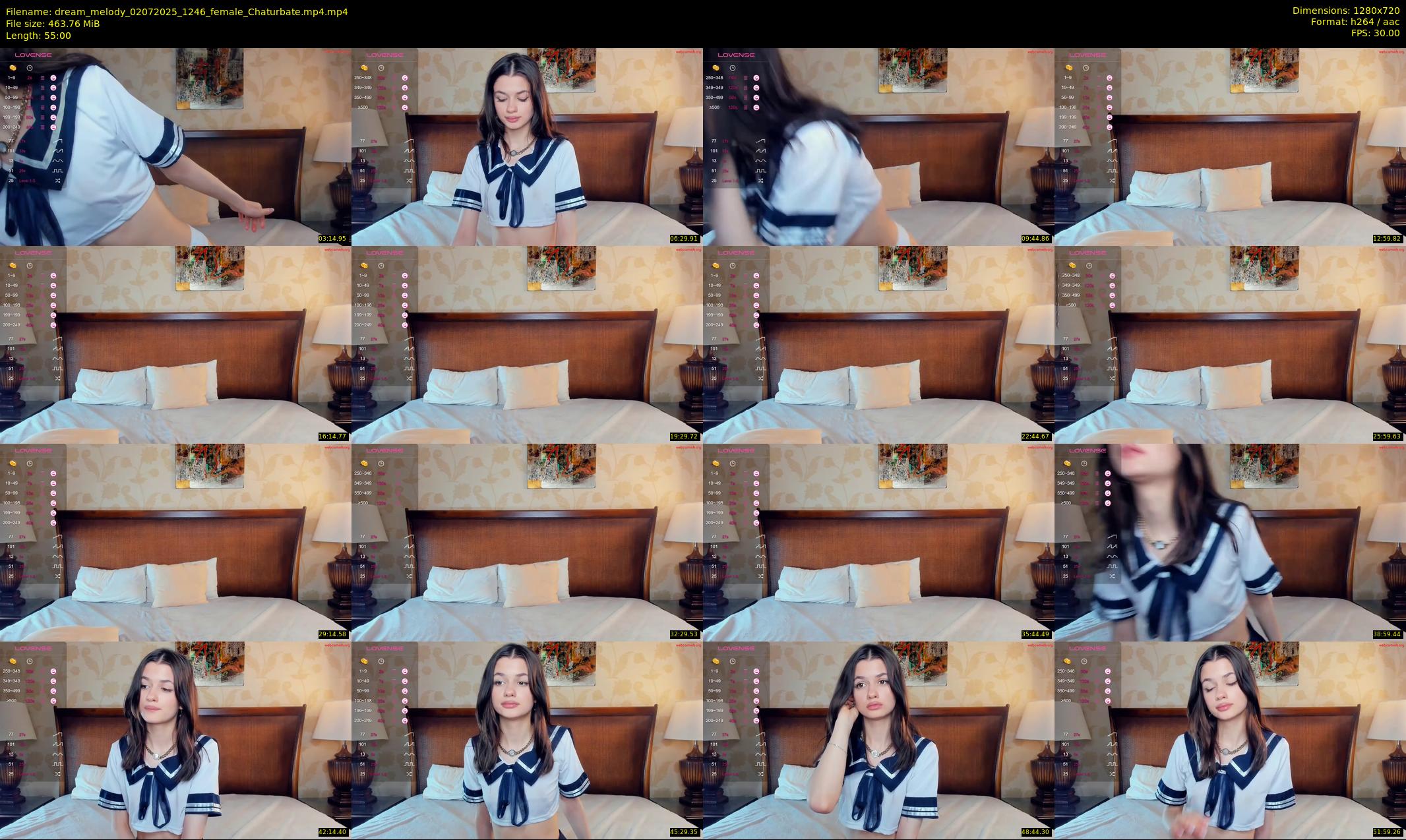 dream_melody — 55 minute Chaturbate female cam show recording, 720p, Jul 2, 2025