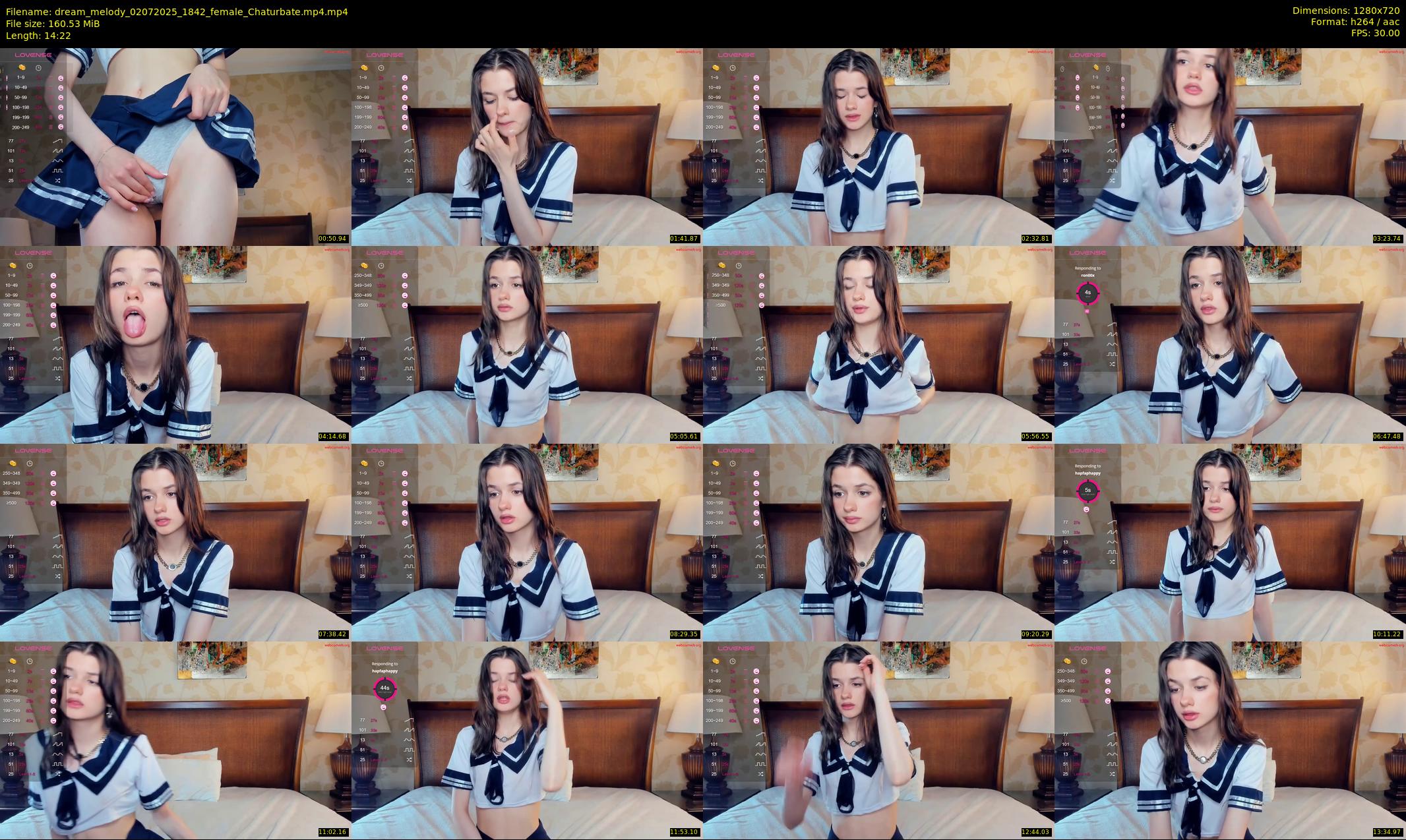 dream_melody — 15 minute Chaturbate female cam show recording, 720p, Jul 2, 2025