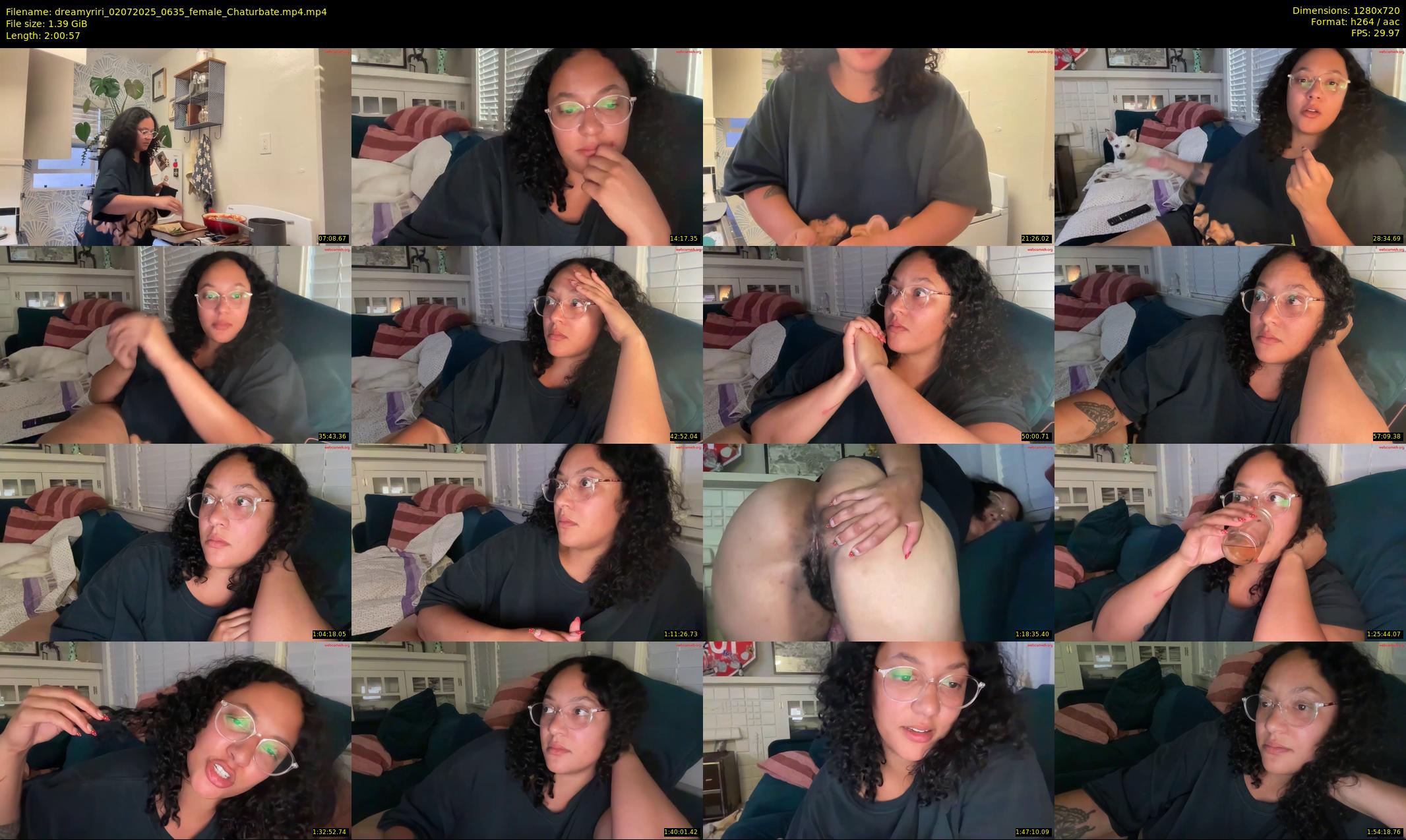 dreamyriri — 121 minute Chaturbate female cam show recording, 720p, Jul 2, 2025