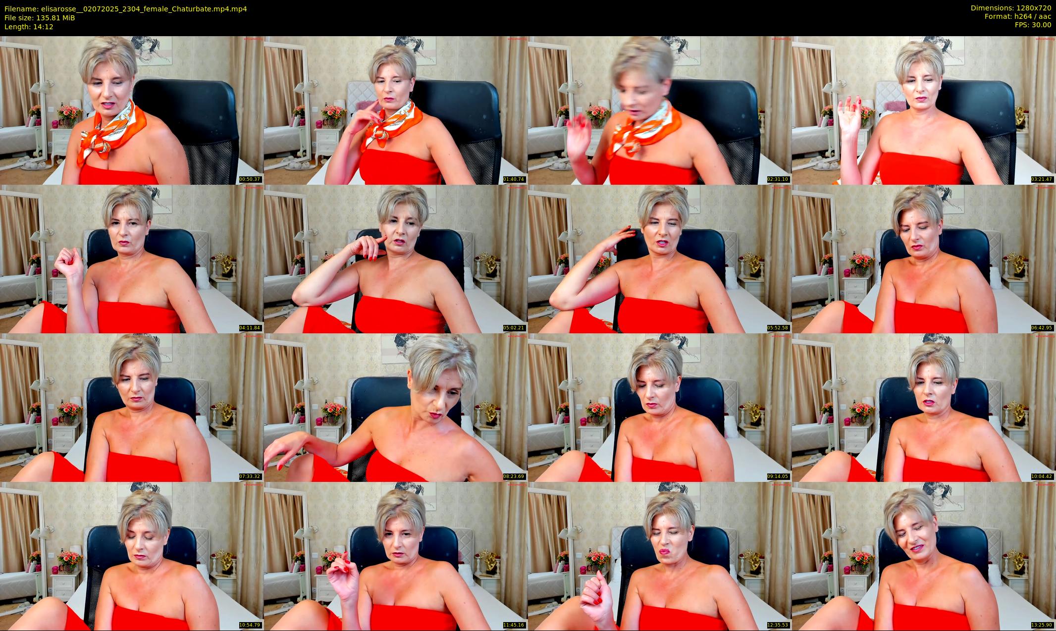 elisarosse_ — 15 minute Chaturbate female cam show recording, 720p, Jul 2, 2025