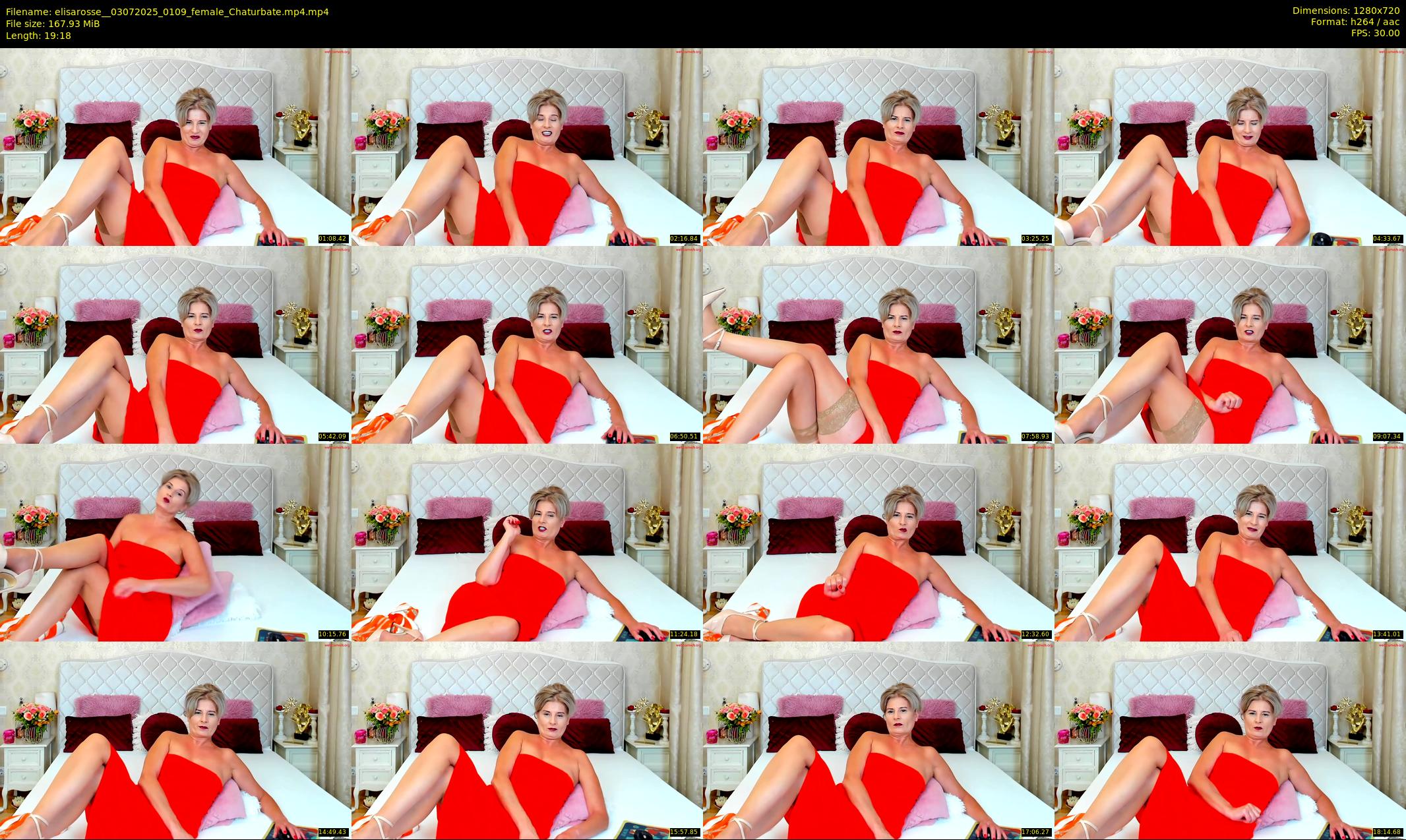 elisarosse_ — 20 minute Chaturbate female cam show recording, 720p, Jul 3, 2025