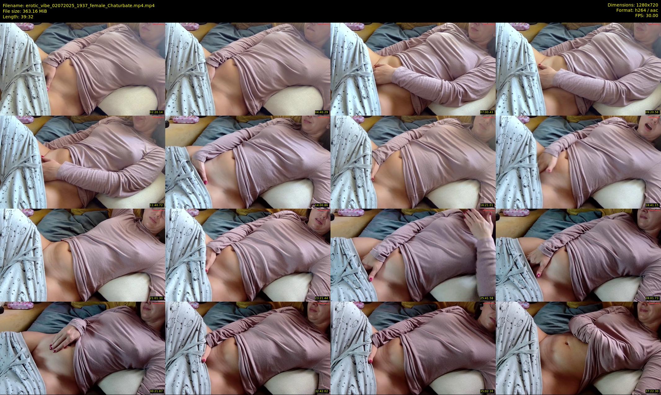 erotic_vibe — 40 minute Chaturbate female cam show recording, 720p, Jul 2, 2025