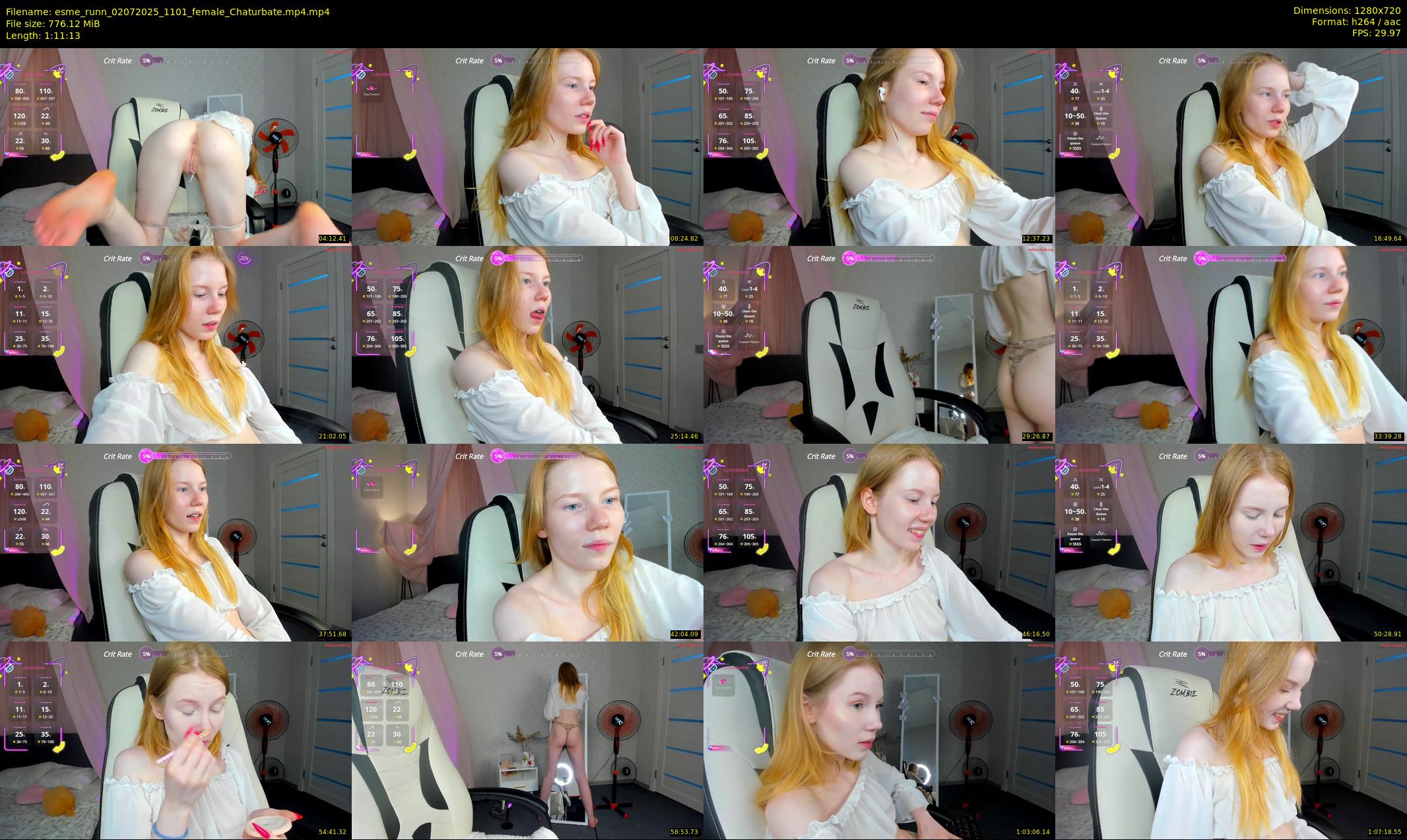 esme_runn — 72 minute Chaturbate female cam show recording, 720p, Jul 2, 2025