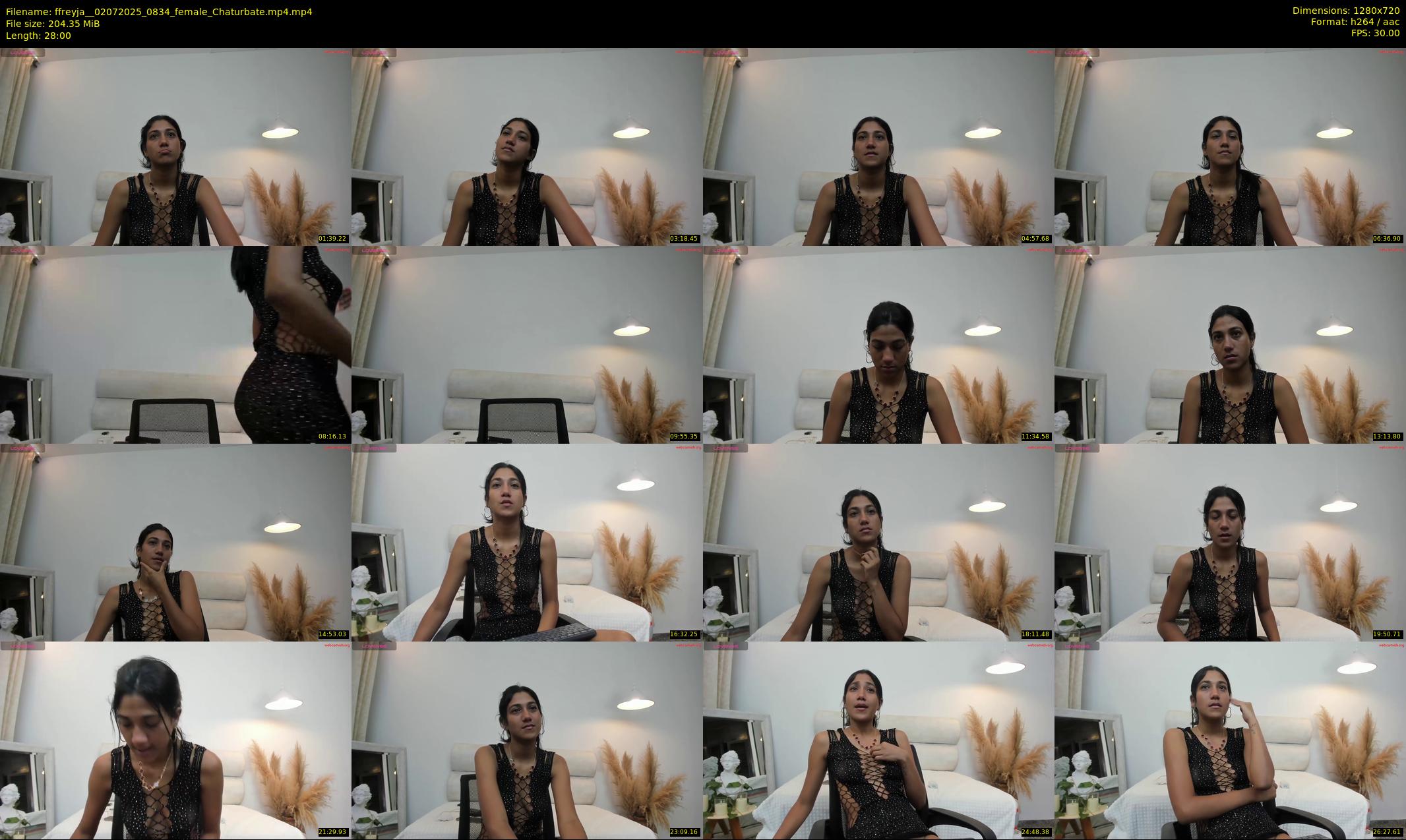 ffreyja_ — 28 minute Chaturbate female cam show recording, 720p, Jul 2, 2025