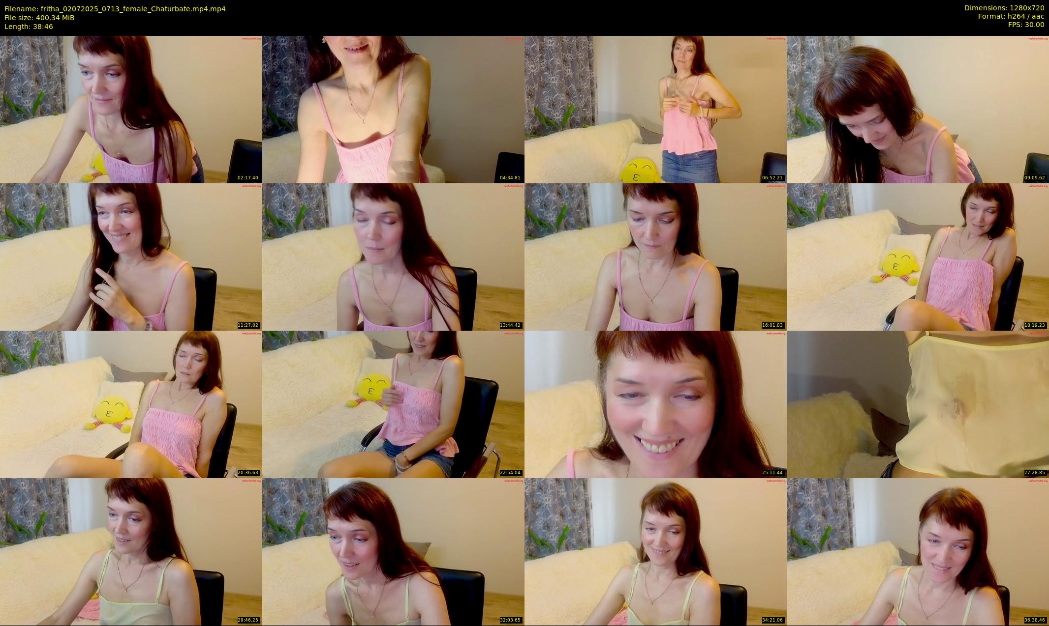 fritha — 39 minute Chaturbate female cam show recording, 720p, Jul 2, 2025
