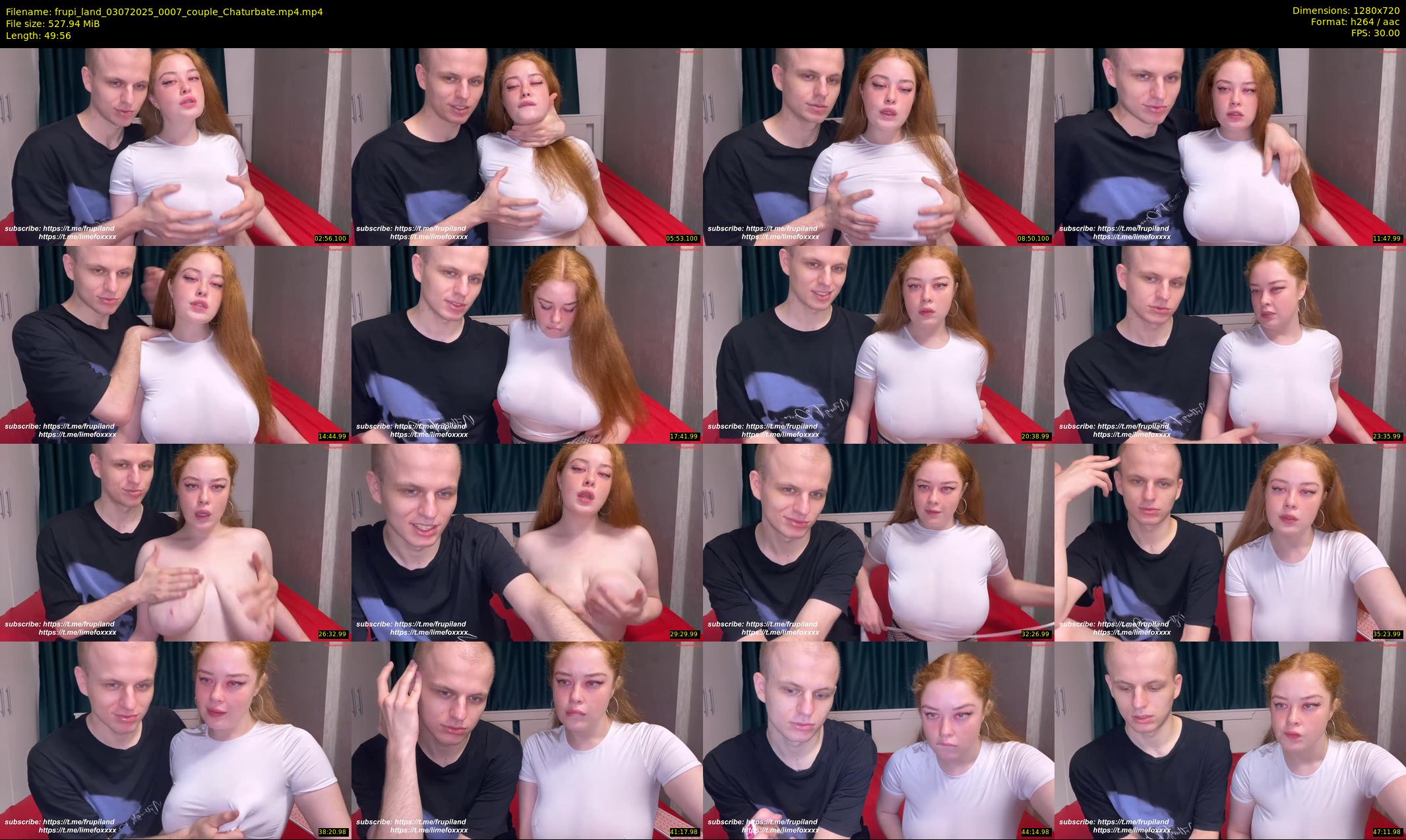 frupi_land — 50 minute Chaturbate couple cam show recording, 720p, Jul 3, 2025