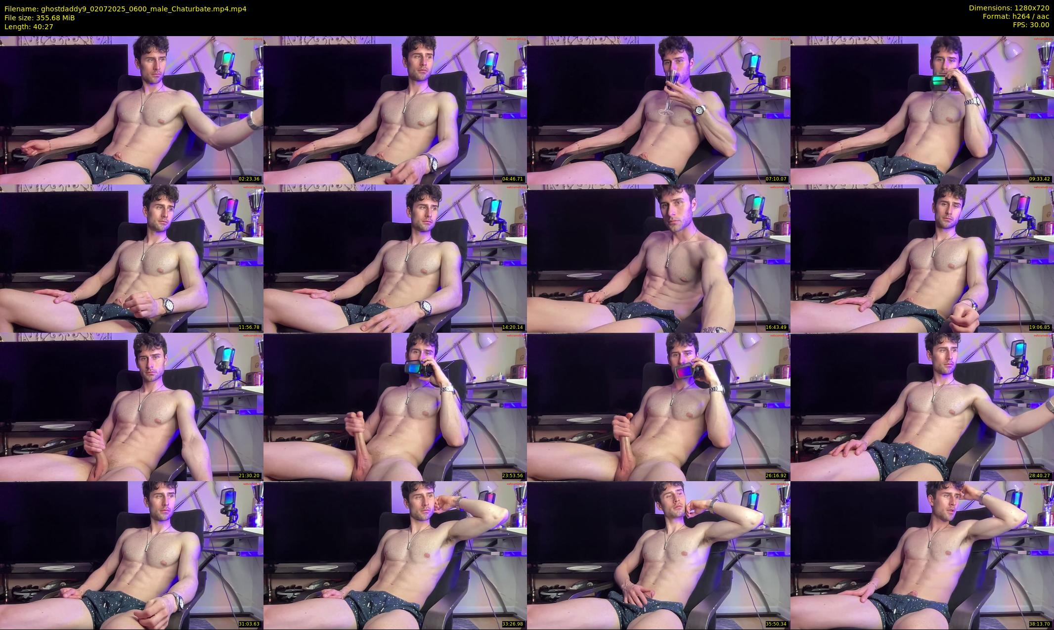 ghostdaddy9 — 41 minute Chaturbate male cam show recording, 720p, Jul 2, 2025