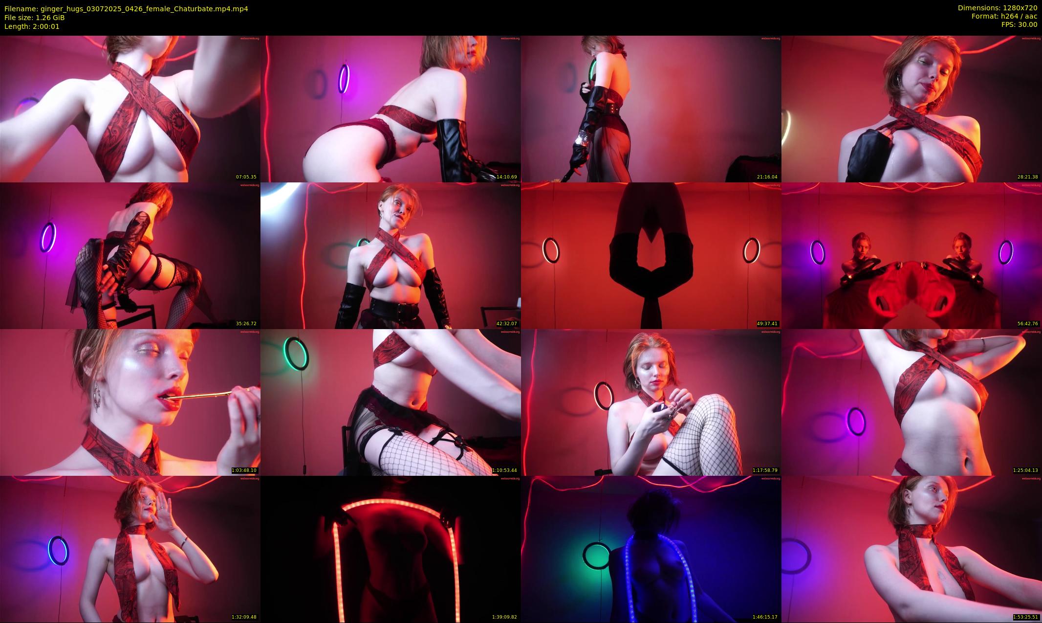 ginger_hugs — 121 minute Chaturbate female cam show recording, 720p, Jul 3, 2025