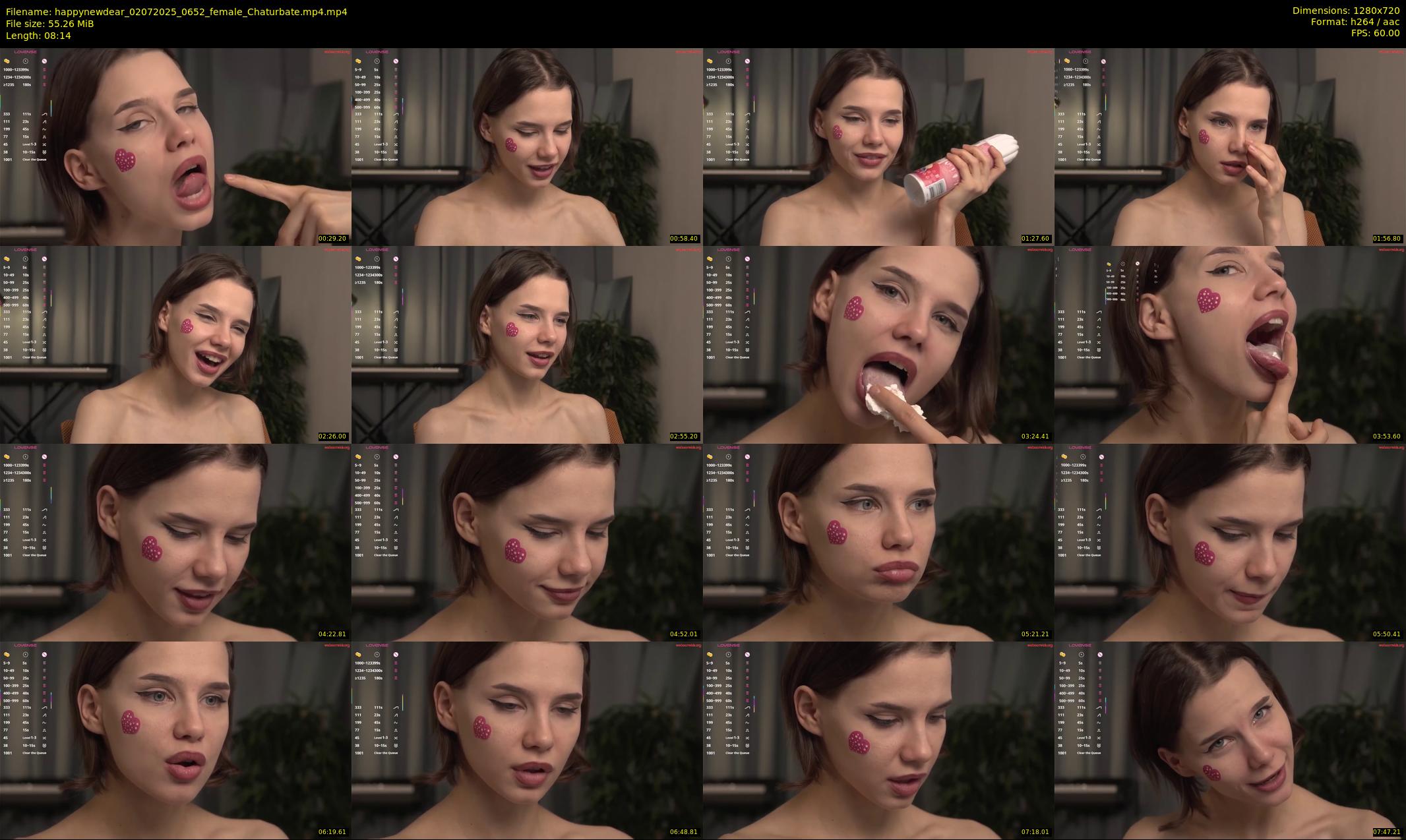 happynewdear — 9 minute Chaturbate female cam show recording, 720p, Jul 2, 2025