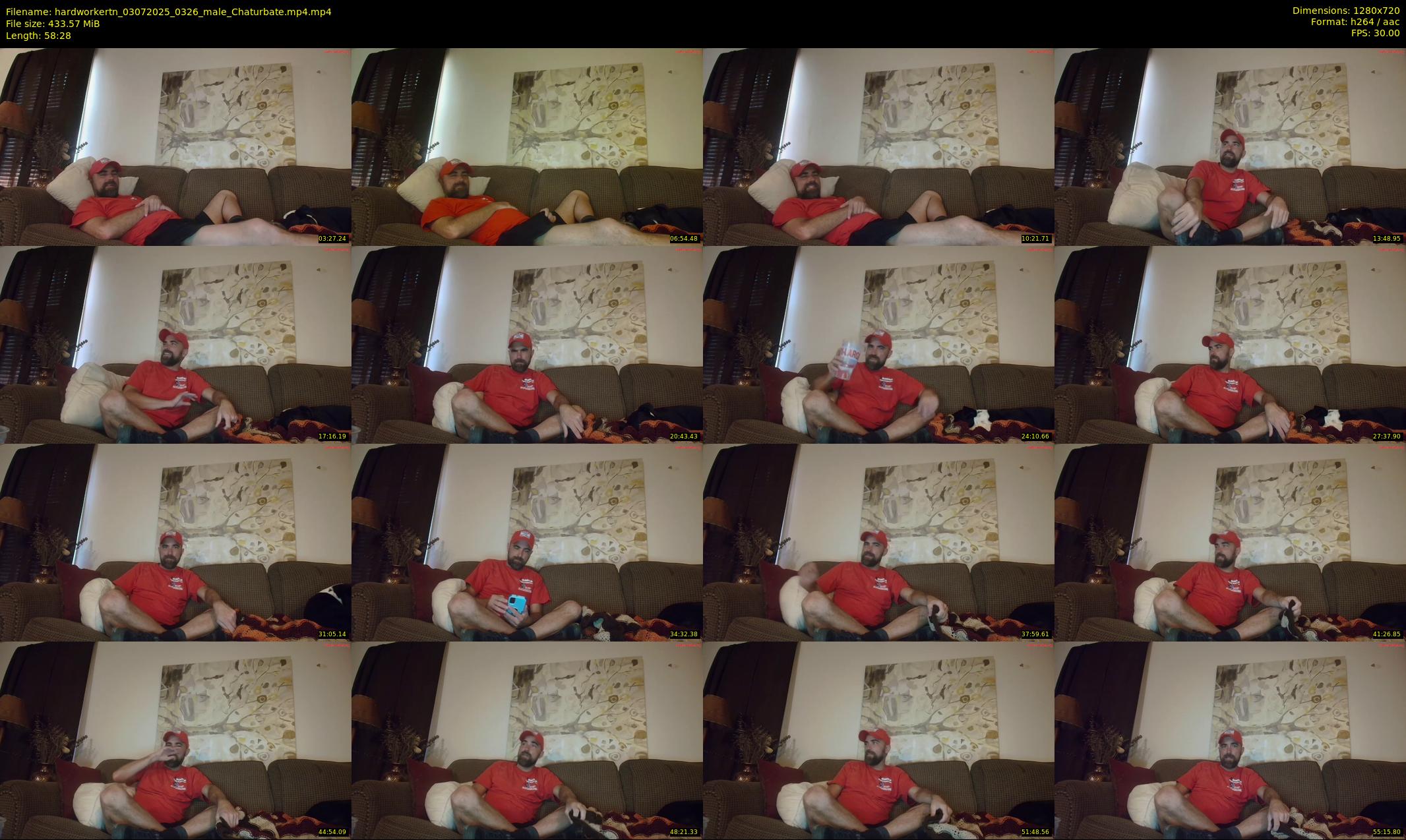 hardworkertn — 59 minute Chaturbate male cam show recording, 720p, Jul 3, 2025
