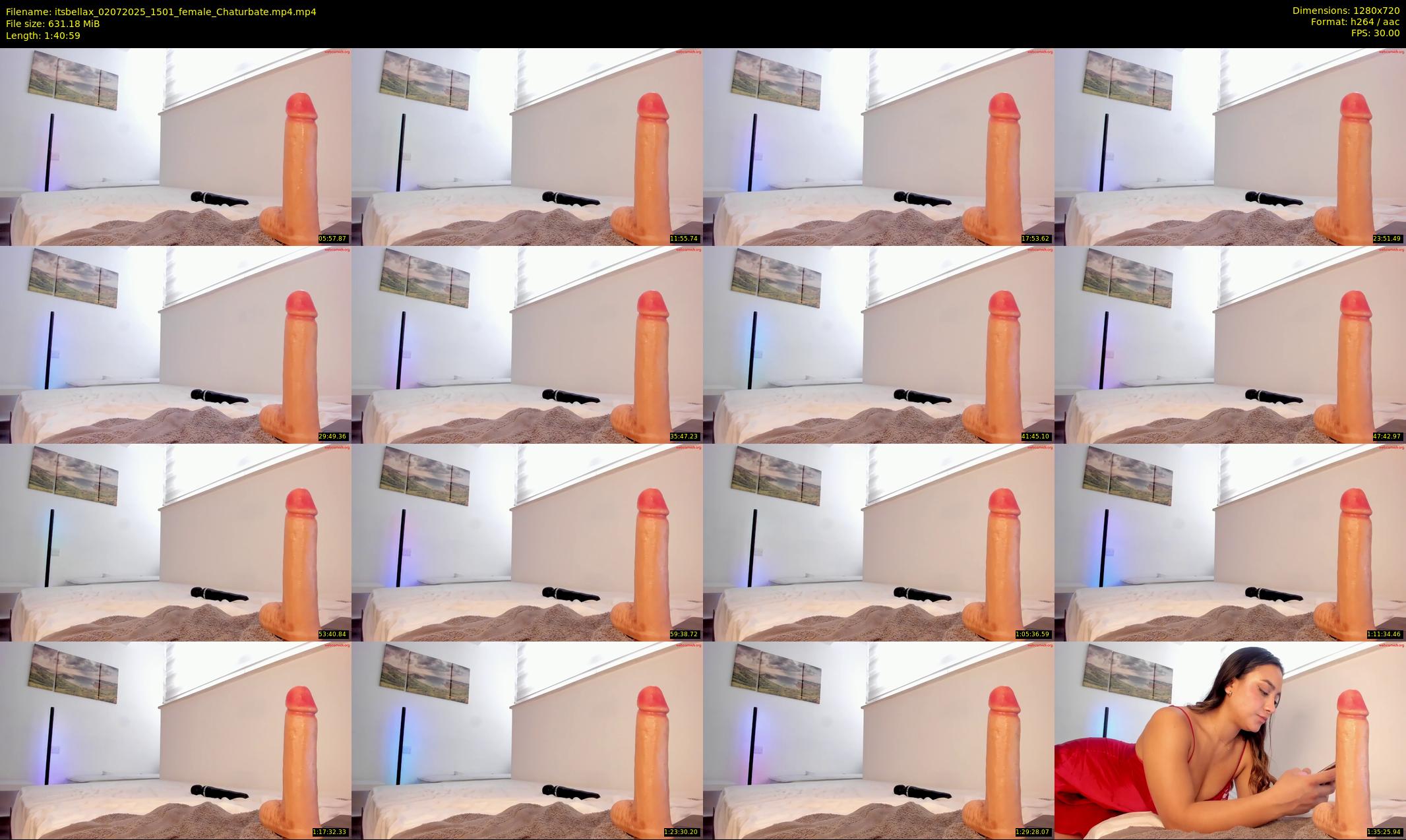 itsbellax — 101 minute Chaturbate female cam show recording, 720p, Jul 2, 2025