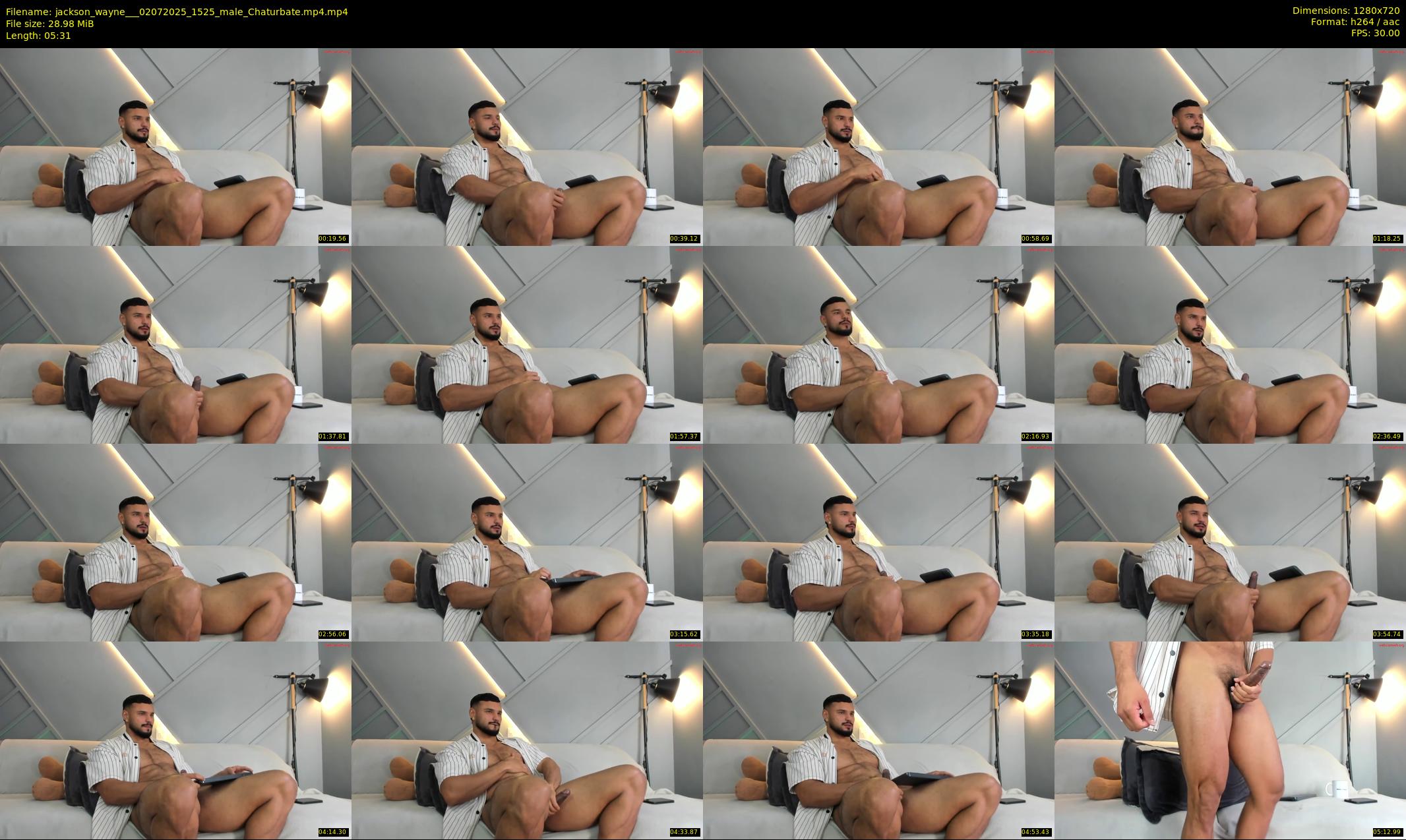 jackson_wayne__ — 6 minute Chaturbate male cam show recording, 720p, Jul 2, 2025