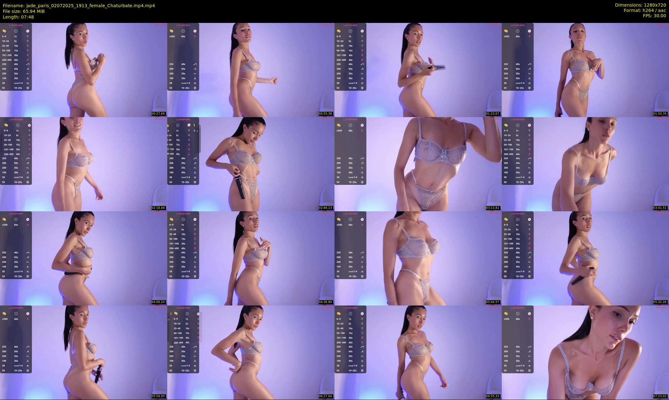 jade_paris — 8 minute Chaturbate female cam show recording, 720p, Jul 2, 2025