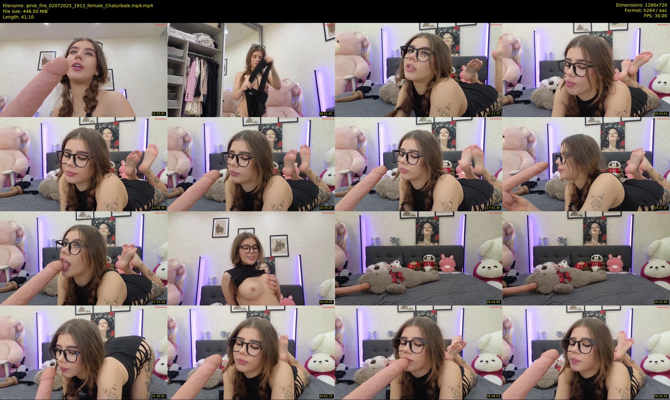 jenie_fire — 42 minute Chaturbate female cam show recording, 720p, Jul 2, 2025