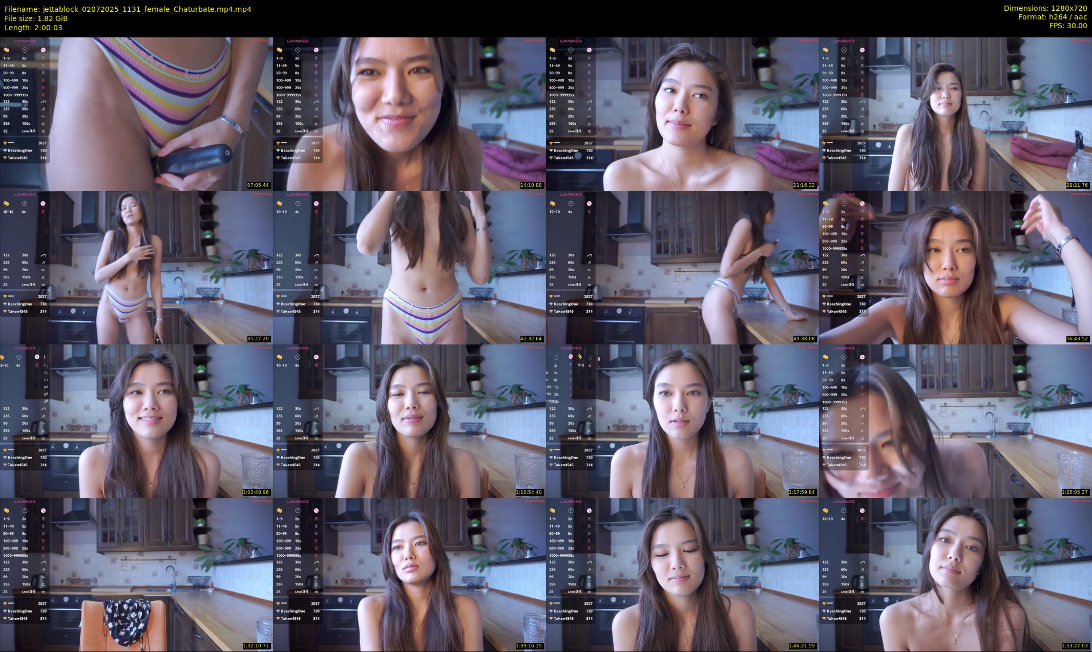jettablock — 121 minute Chaturbate female cam show recording, 720p, Jul 2, 2025