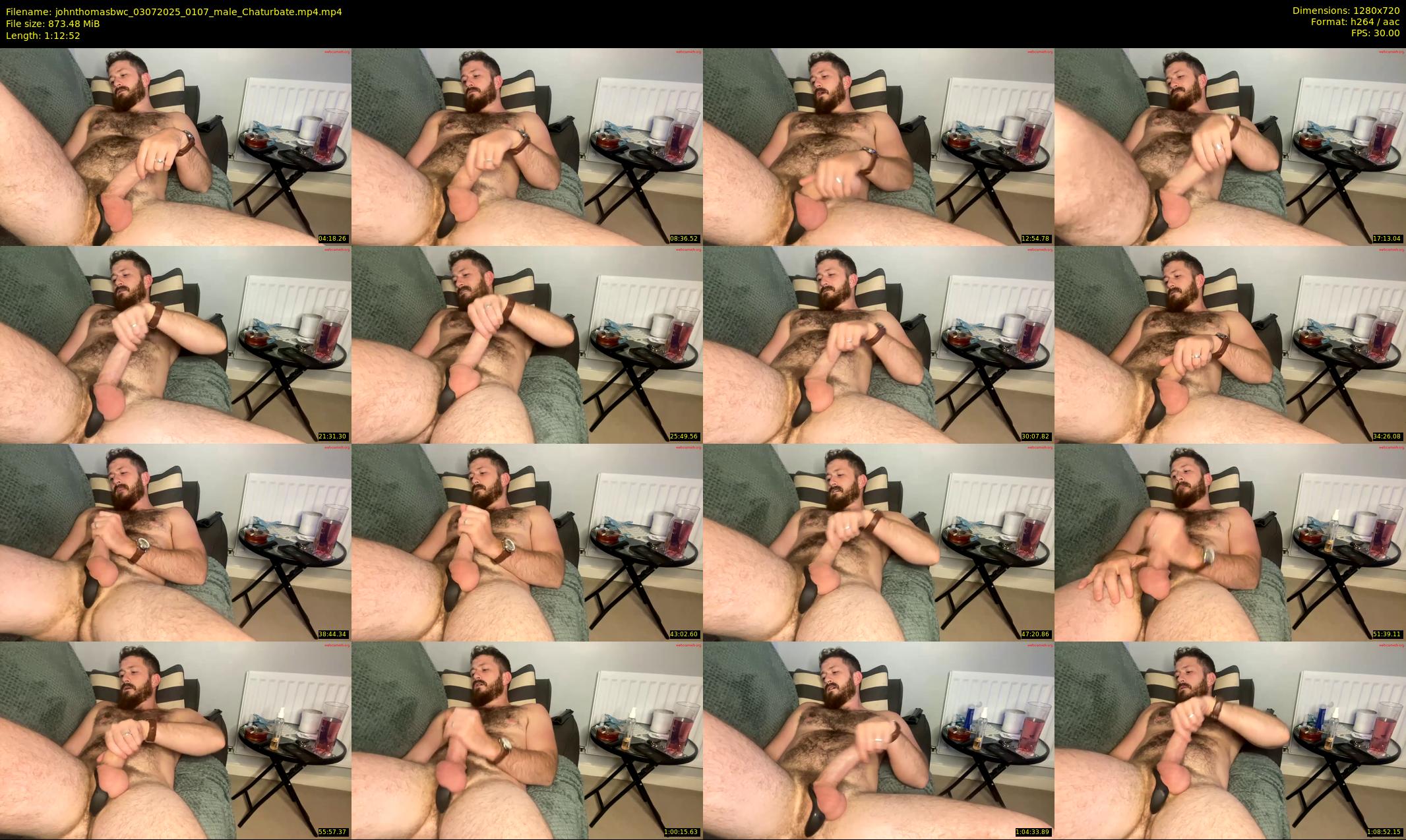 johnthomasbwc — 73 minute Chaturbate male cam show recording, 720p, Jul 3, 2025
