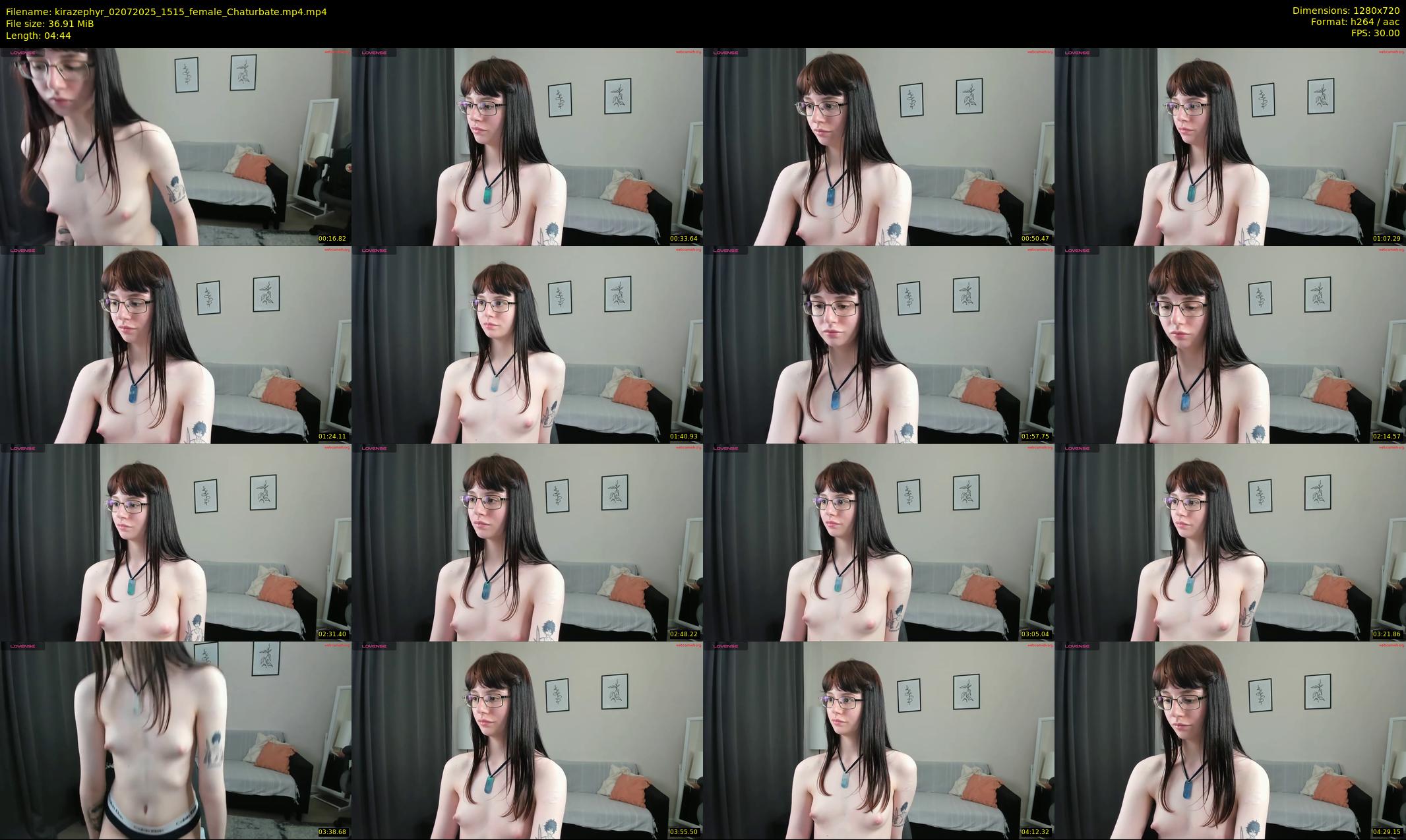 kirazephyr — 5 minute Chaturbate female cam show recording, 720p, Jul 2, 2025