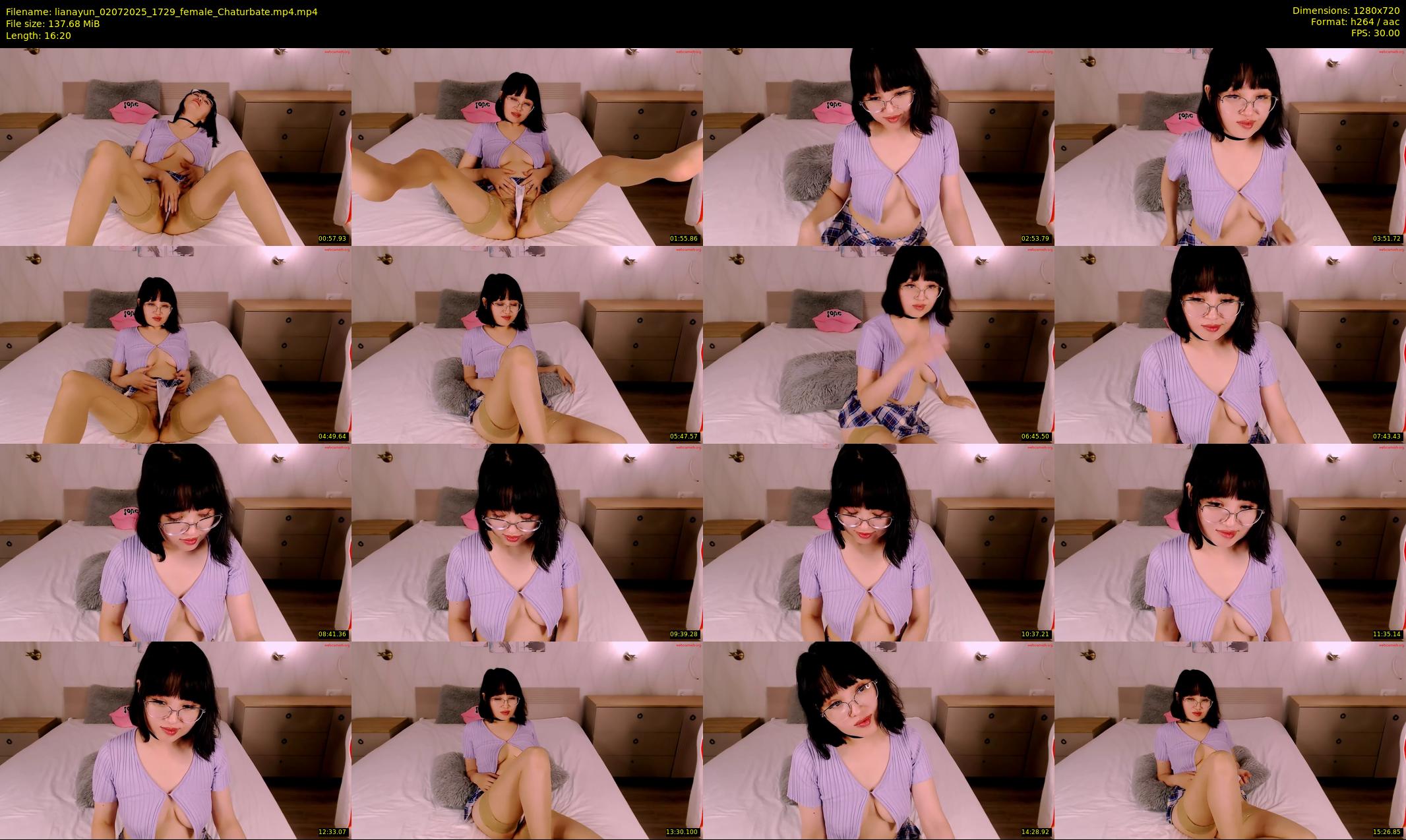 lianayun — 17 minute Chaturbate female cam show recording, 720p, Jul 2, 2025