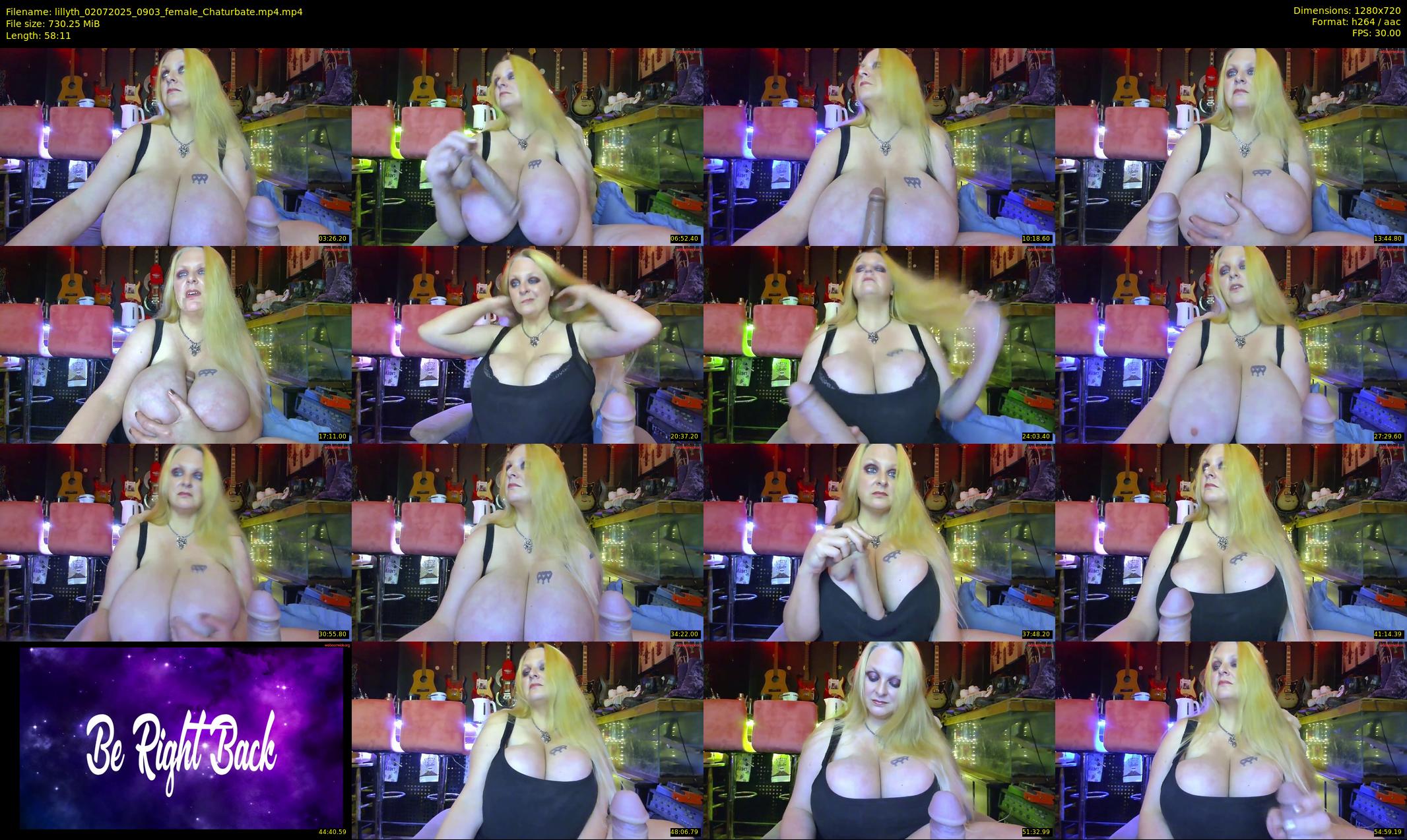 lillyth — 59 minute Chaturbate female cam show recording, 720p, Jul 2, 2025