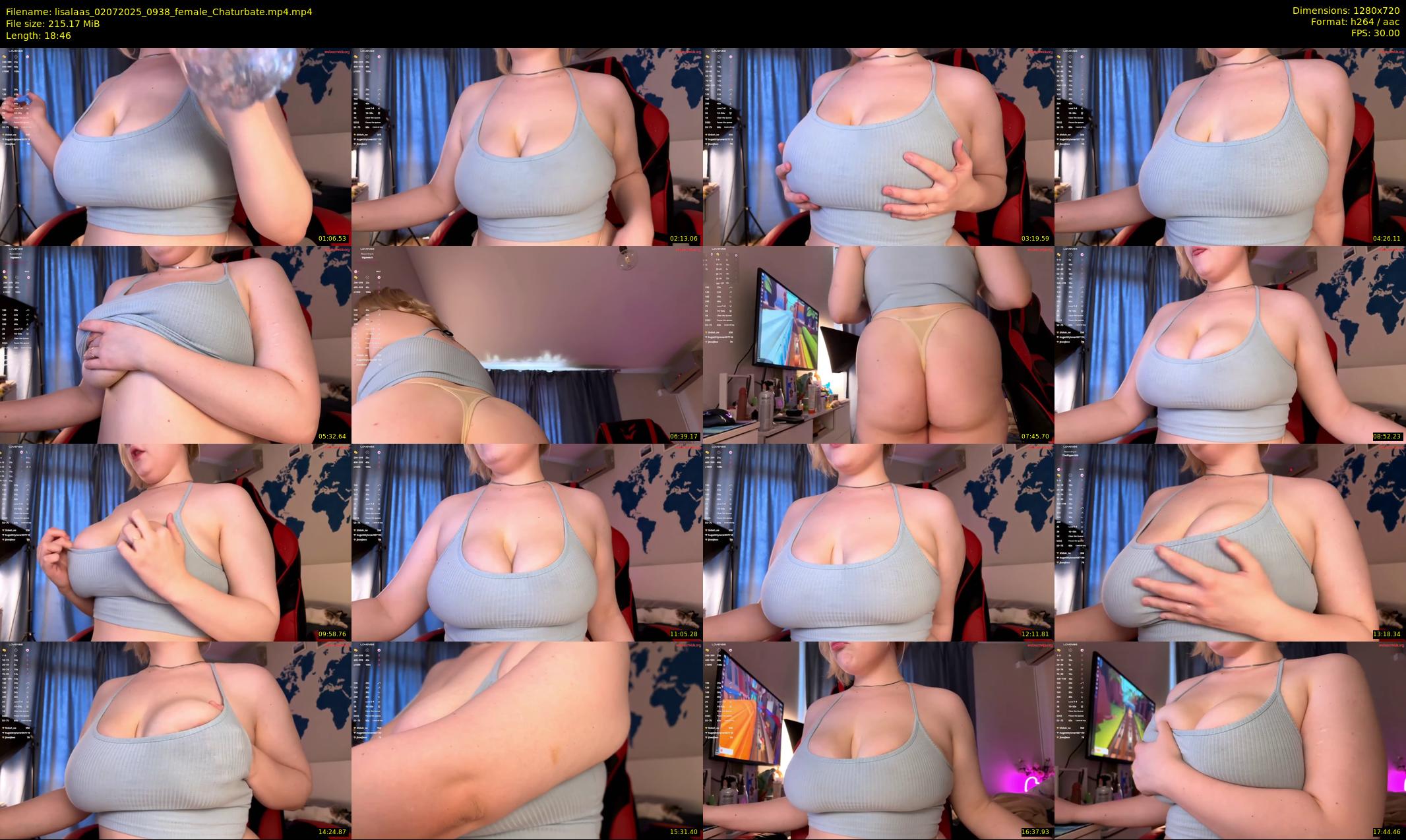 lisalaas — 19 minute Chaturbate female cam show recording, 720p, Jul 2, 2025