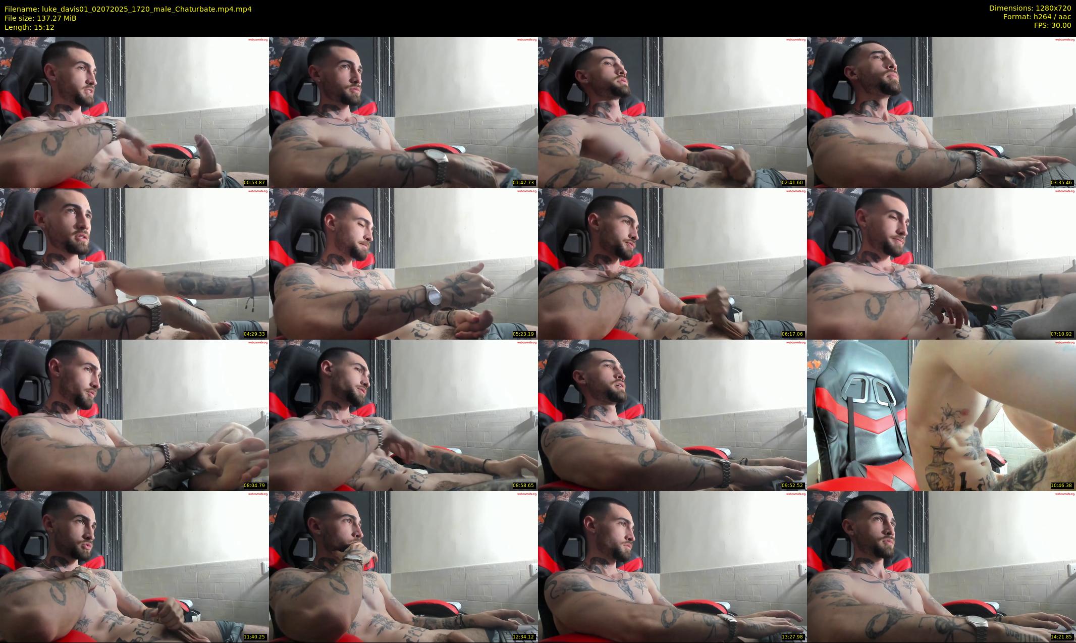 luke_davis01 — 16 minute Chaturbate male cam show recording, 720p, Jul 2, 2025