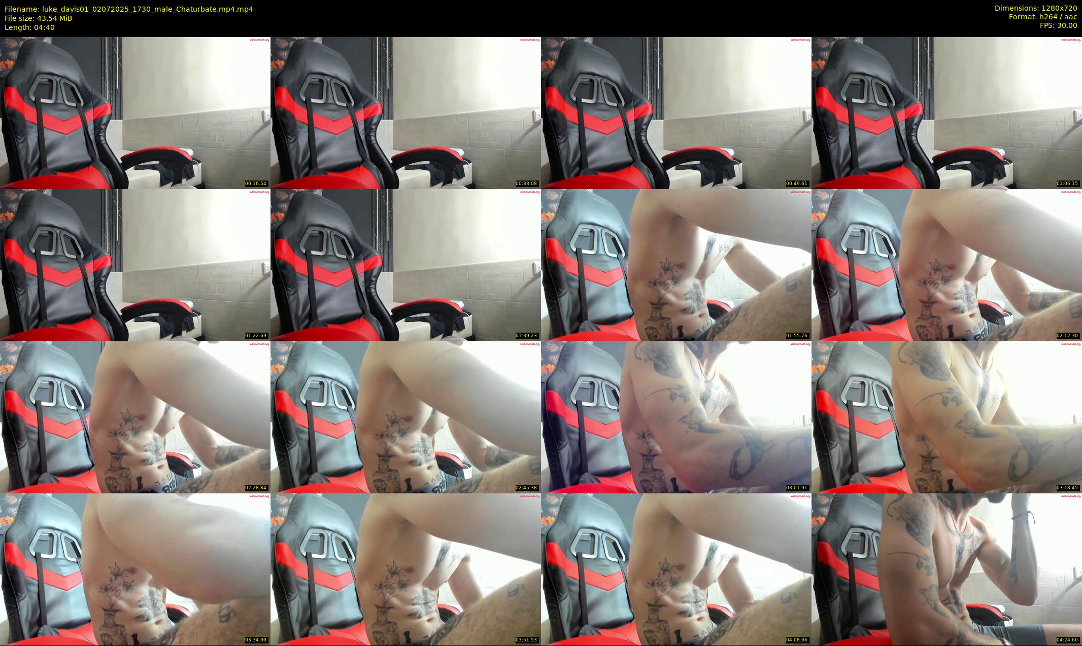 luke_davis01 — 5 minute Chaturbate male cam show recording, 720p, Jul 2, 2025