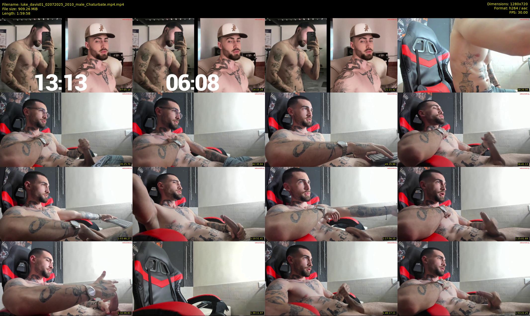 luke_davis01 — 120 minute Chaturbate male cam show recording, 720p, Jul 2, 2025